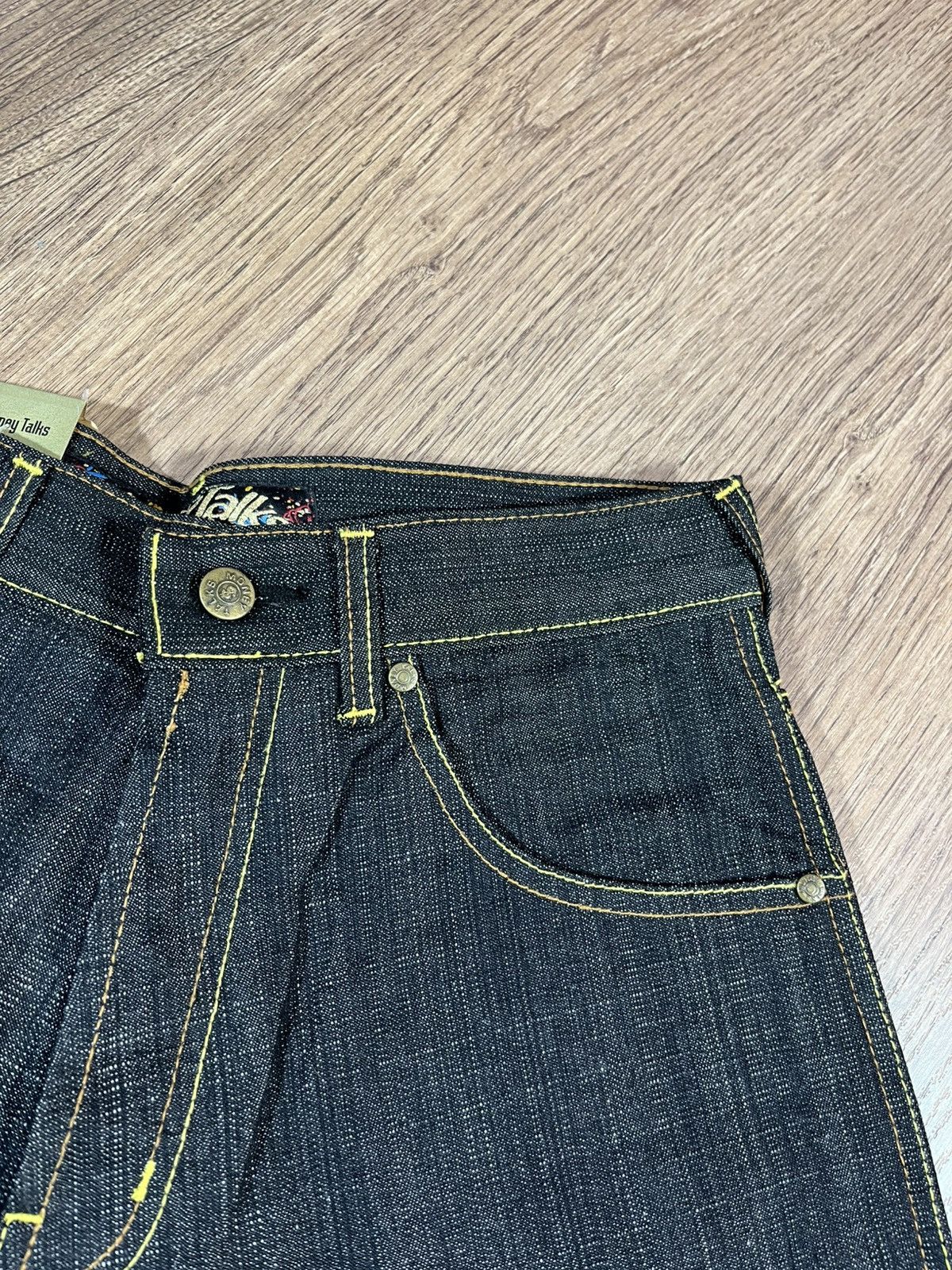 Japanese Brand × Vintage Vintage Money Talks Japanese Archival Evisu Style Jeans Size US 30 / EU 46 - 6 Thumbnail