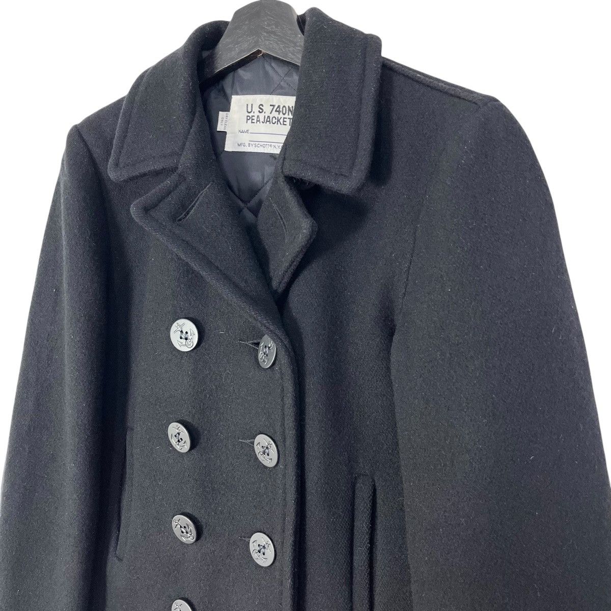 Schott MFG Schott US740N Pea Jacket Size US S / EU 44-46 / 1 - 4 Thumbnail