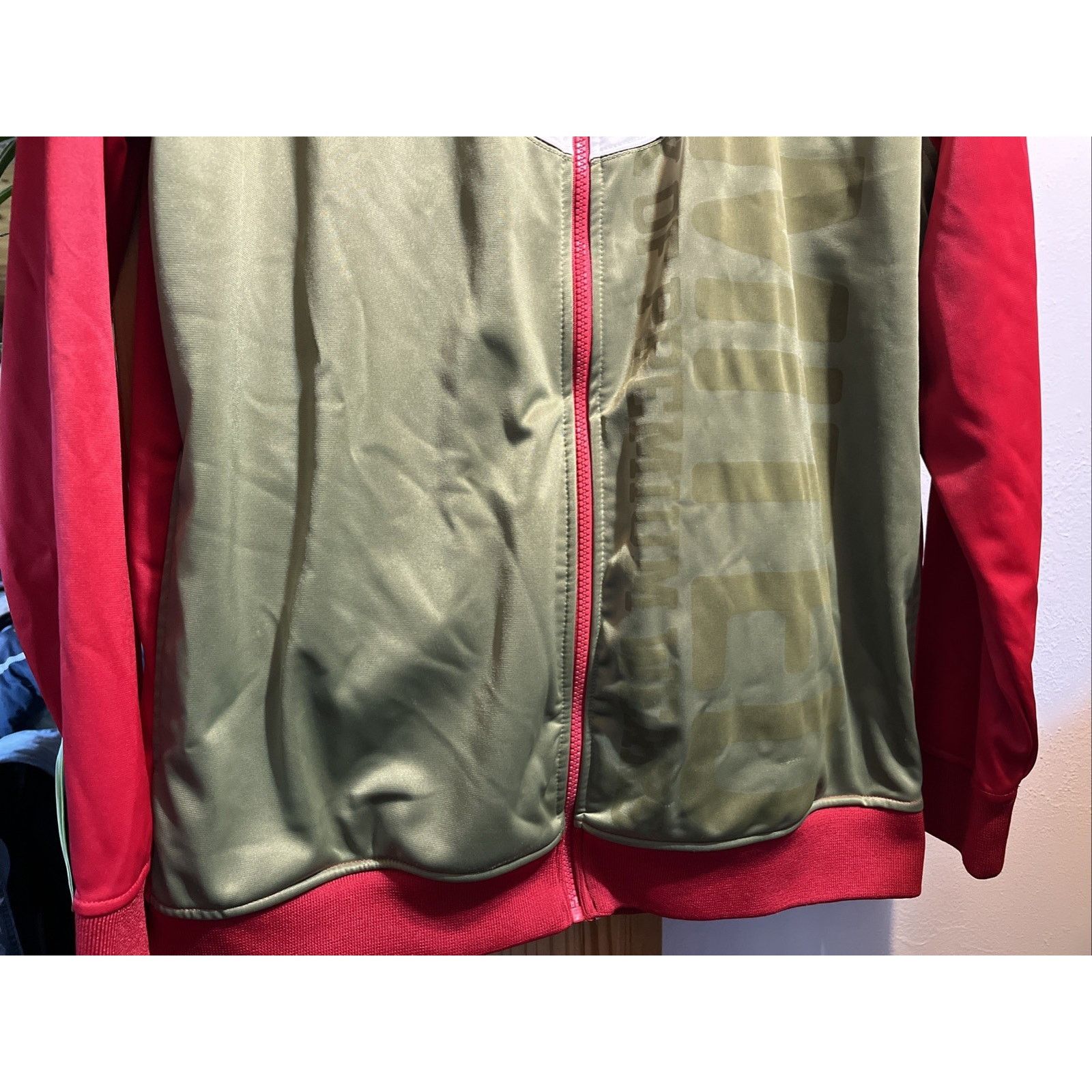 Ecko Unltd. ECKO UNLIMITED Men Track Jacket Size XL Red Green Zip Travel Size US XL / EU 56 / 4 - 6 Thumbnail