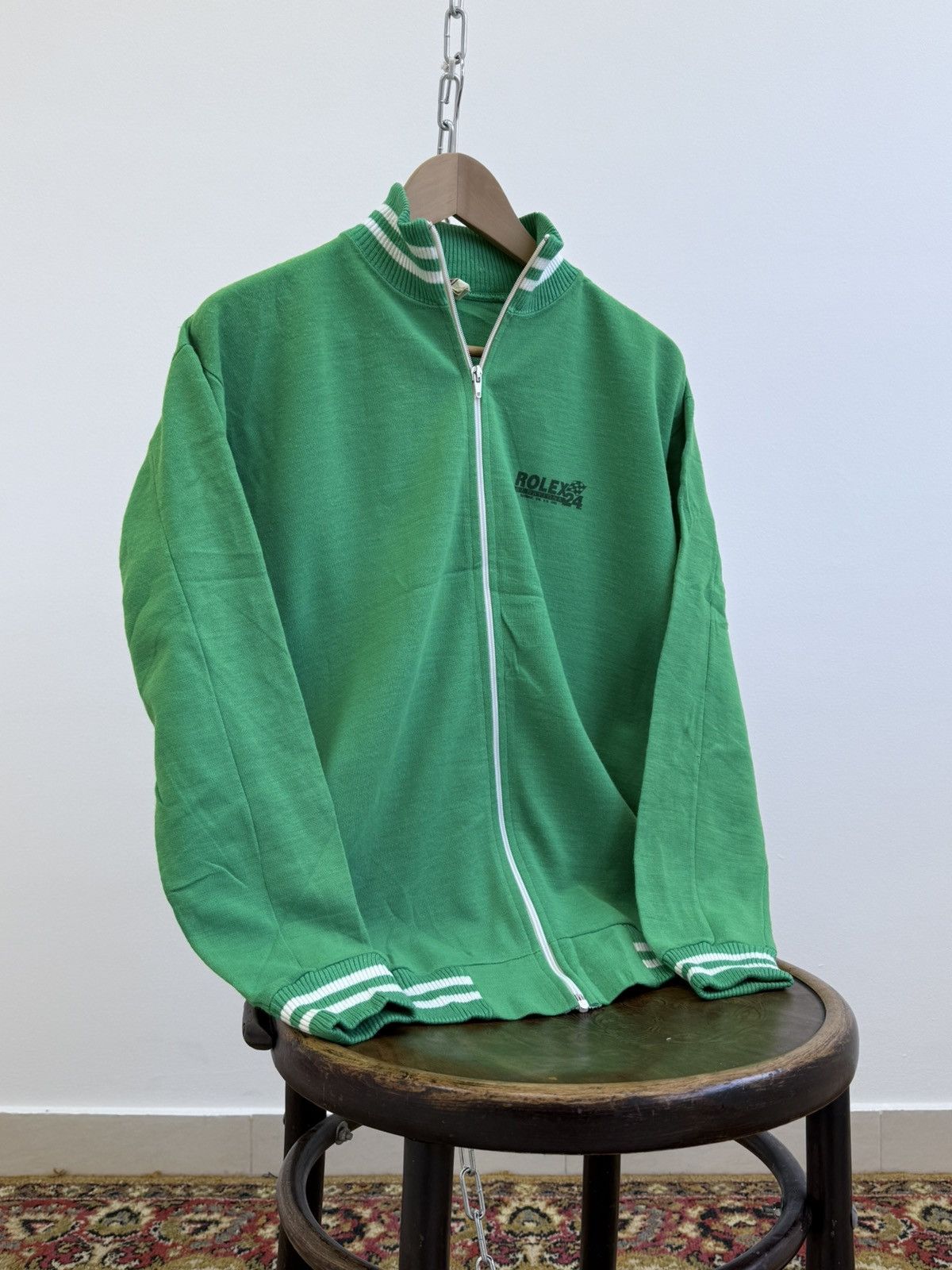 Rolex Vintage 80s Rolex Daytona NASCAR Racing Zip Sweatshirt Size US S / EU 44-46 / 1 - 3 Thumbnail