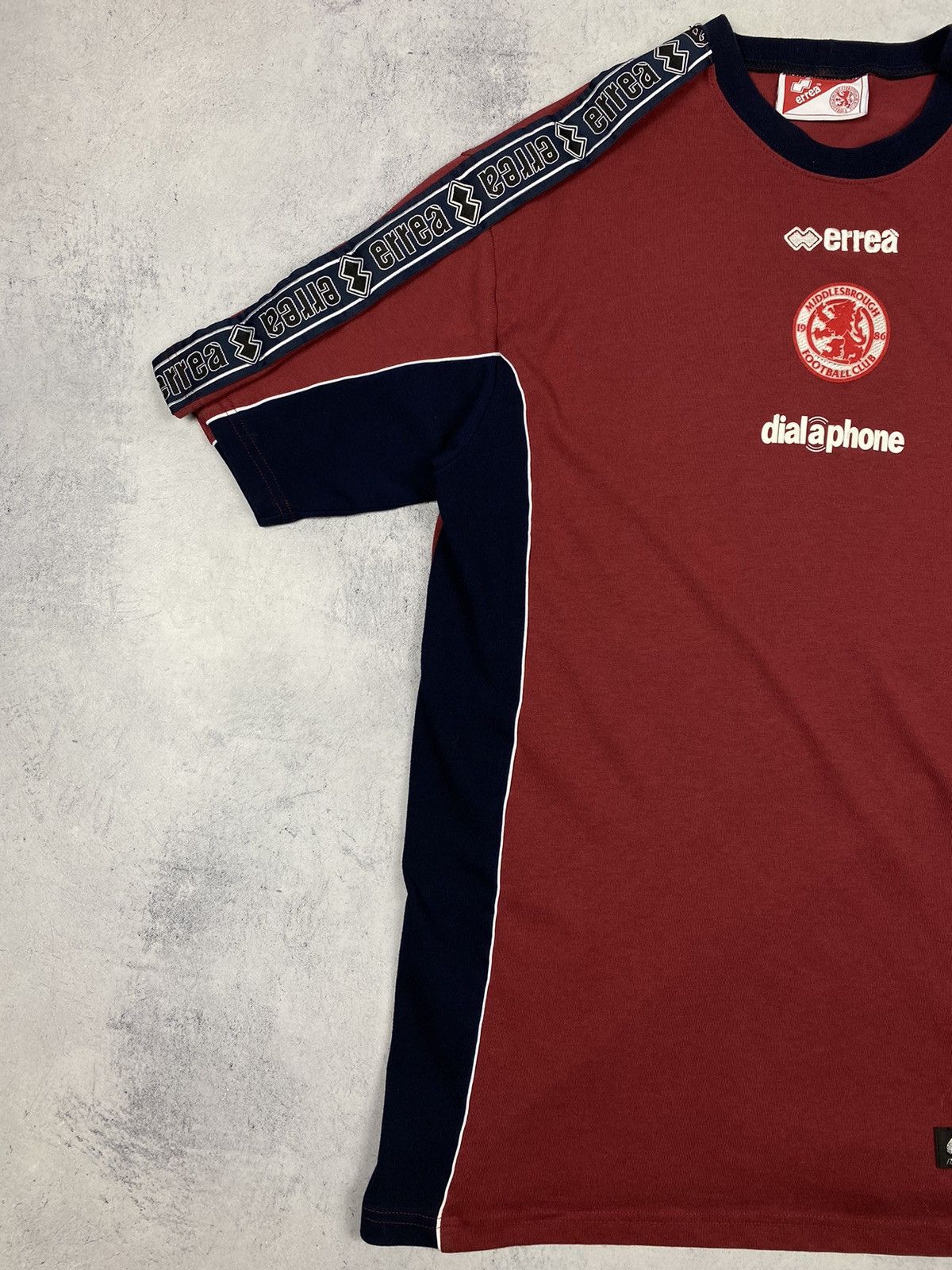 Errea × Vintage Errea Middlesbrough F.C. Away Vintage T Shirt Cotton Jersey Size US XXL / EU 58 / 5 - 4 Thumbnail