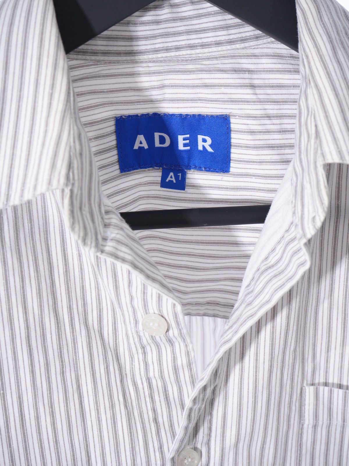 Ader Error ADER ERROR Blue Striped Shirt long sleeve Size US L / EU 52-54 / 3 - 3 Thumbnail