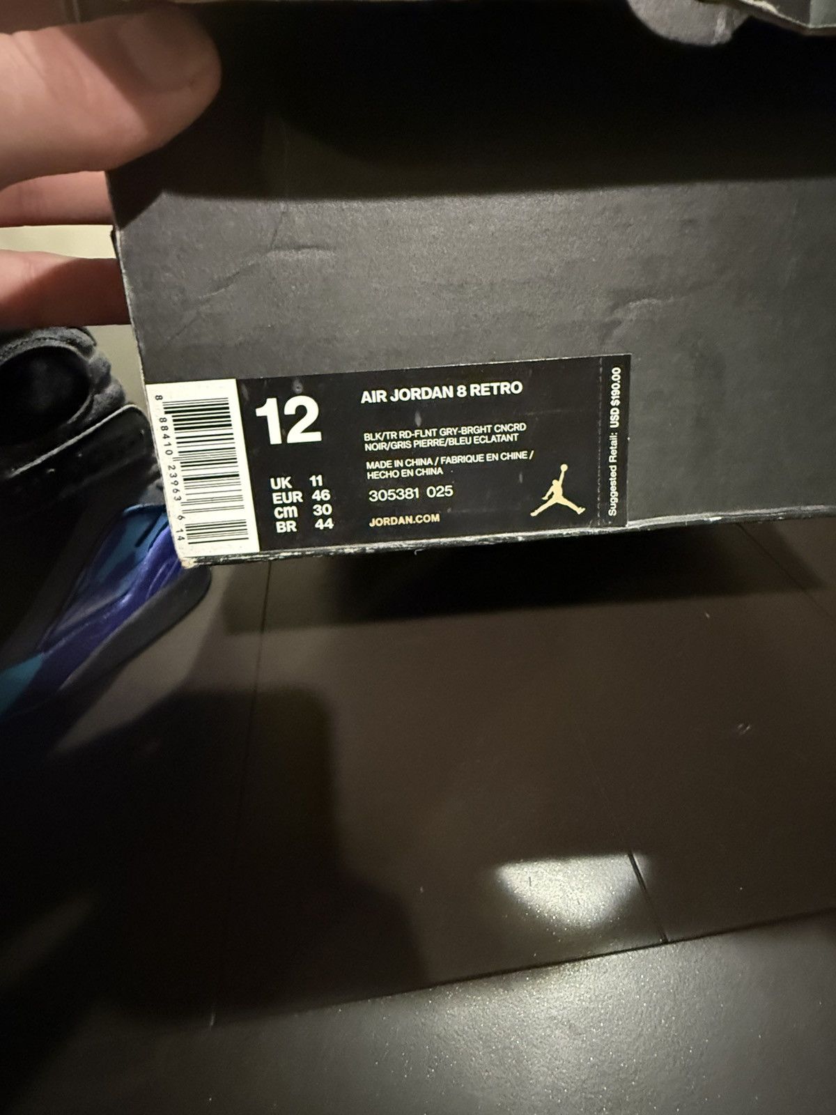 Jordan Brand Jordan 8 aqua 2015 Size US 12 / EU 45 - 9 Thumbnail
