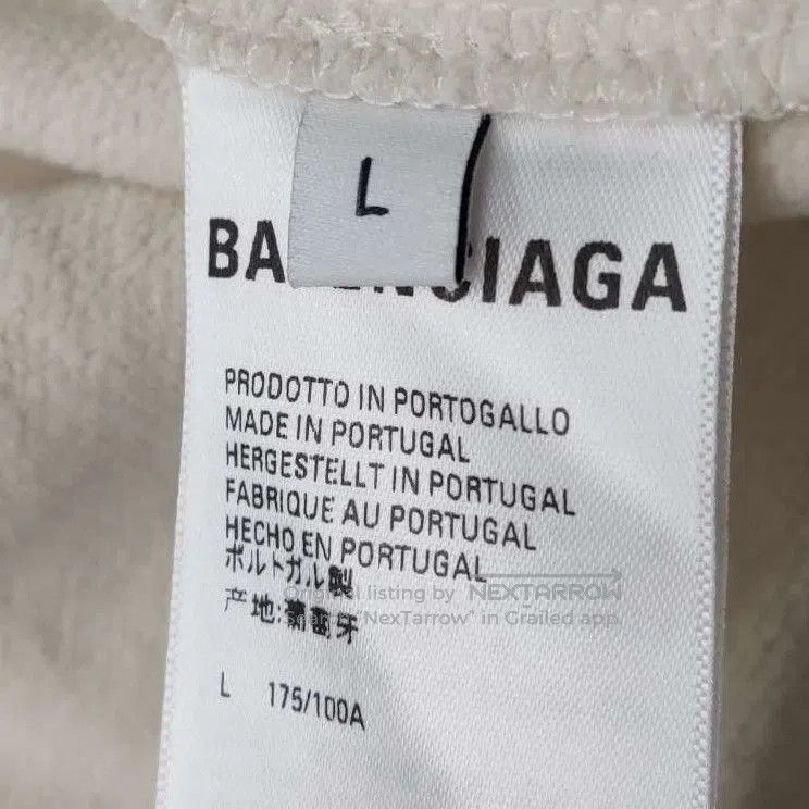 Balenciaga Balenciaga SportyB Cotton Solid Hoodie L. Size US L / EU 52-54 / 3 - 4 Thumbnail