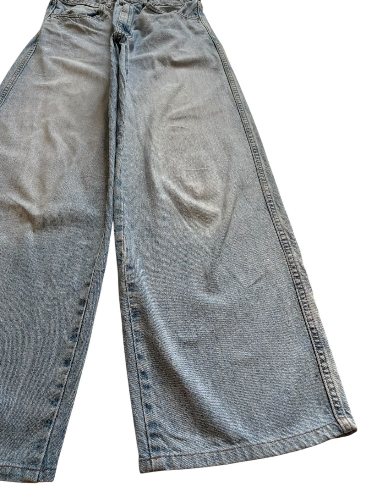 Uniqlo Vintage Uniqlo Christophe Lemaire Light Wash Baggy Jeans Size US 26 / EU 42 - 7 Thumbnail