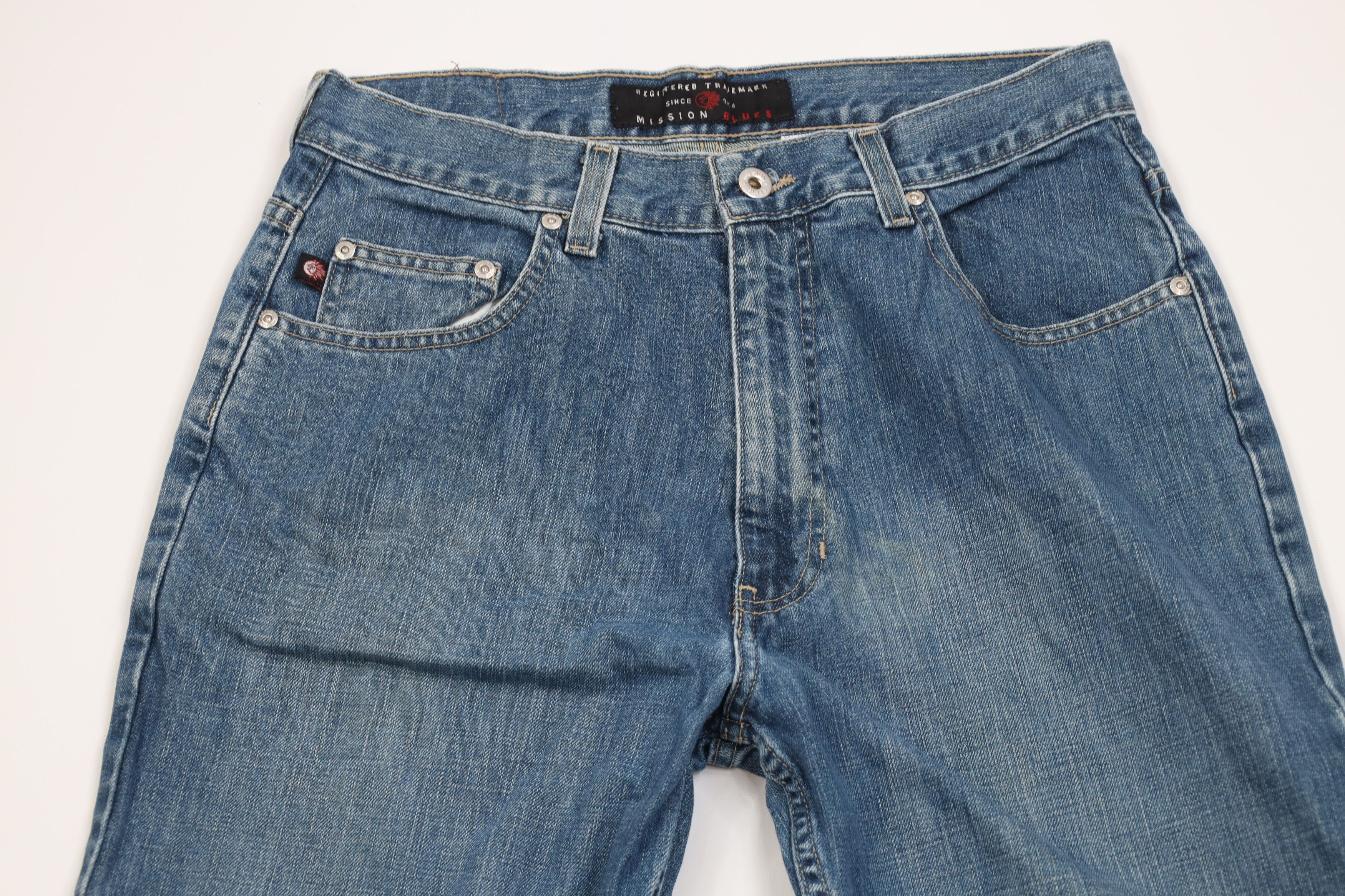 Vintage Vintage 90s Streetwear Relaxed Straight Leg Denim Jeans Size US 32 / EU 48 - 2 Thumbnail
