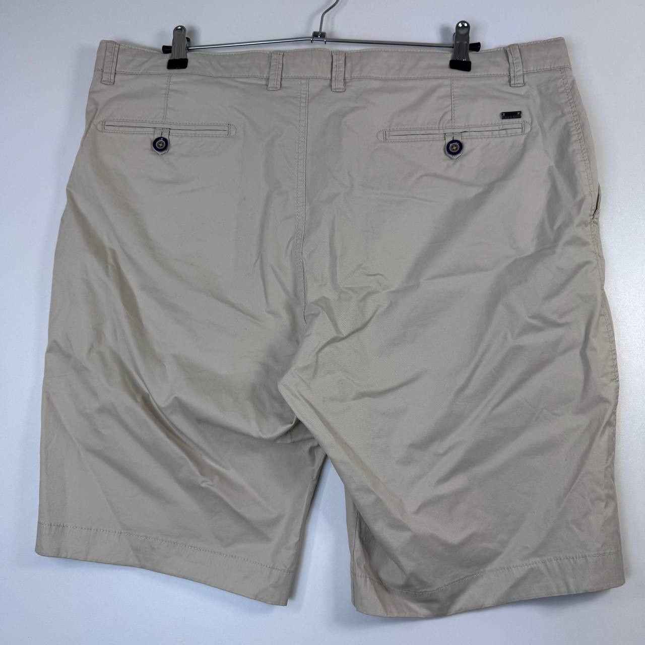 Bugatti Bugatti Mens Beige Chino Shorts Casual Smart Summer Size Xl Size US 36 / EU 52 - 9 Thumbnail