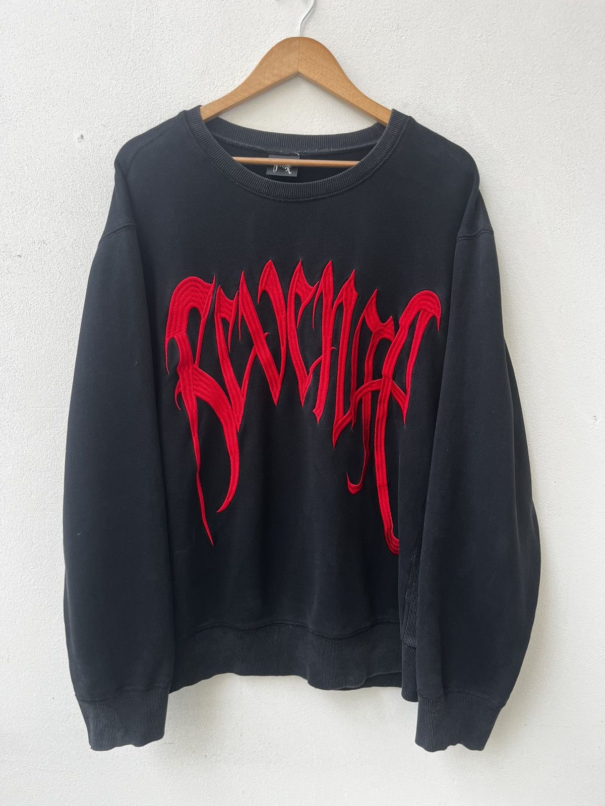 Revenge Black Sweatshirt Size Large