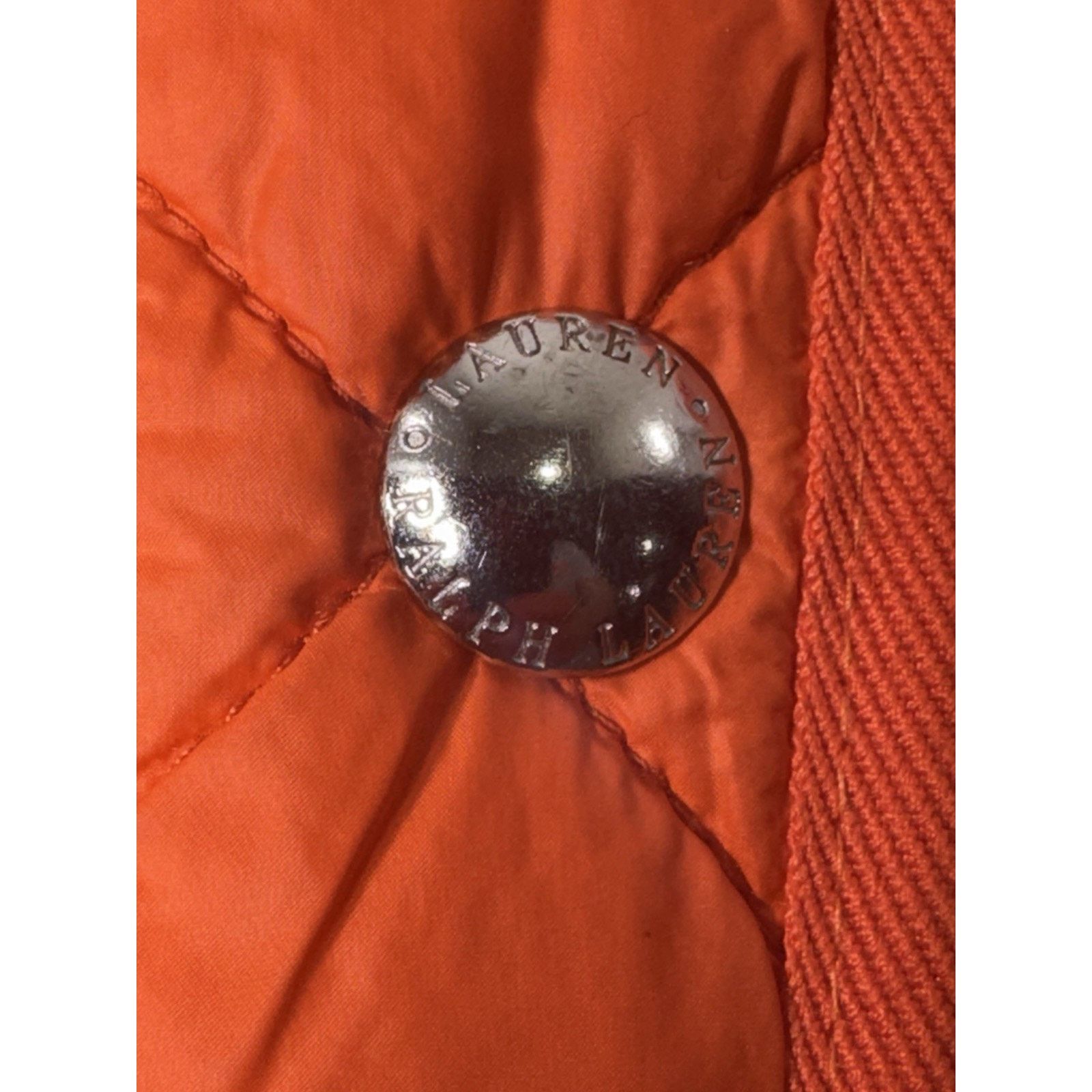 Lauren Ralph Lauren Lauren Ralph Lauren Quilted Barn Vest Orange Women XL Puffer Size XL / US 12-14 / IT 48-50 - 5 Thumbnail