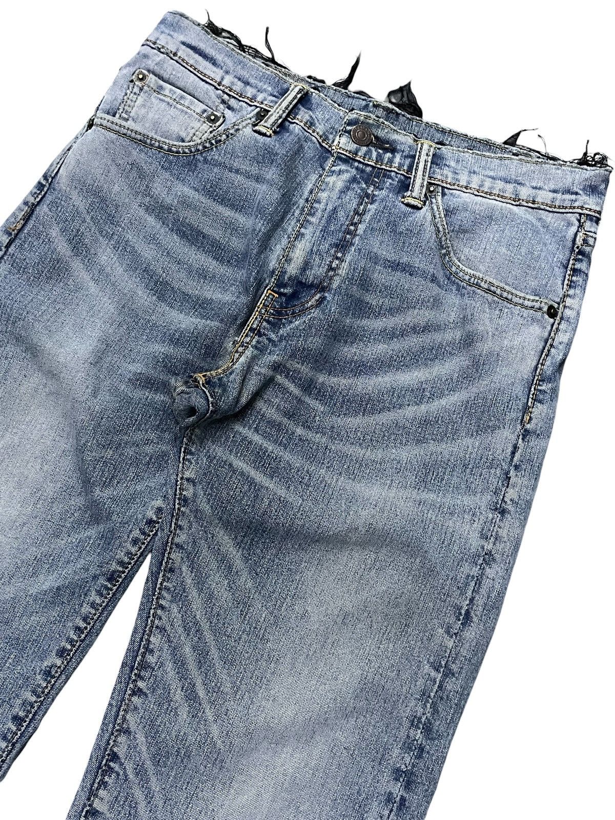 Levi's × Vintage Vintage Levis 505 Distress Denim Pants Size US 29 - 3 Thumbnail