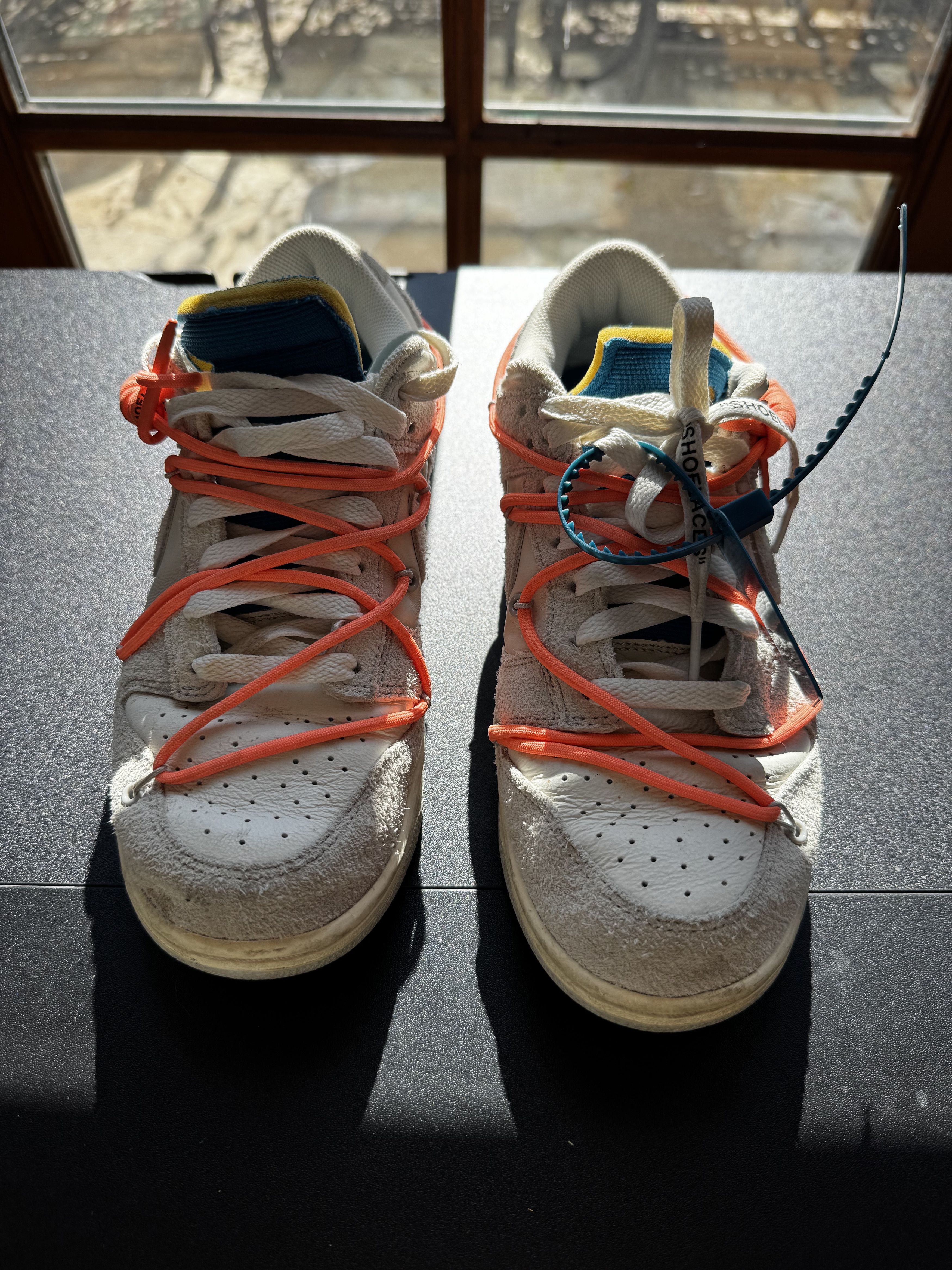 Nike × Off-White Nike Off-White Dunk Low Lot 19 Size US 8 / EU 41 - 5 Thumbnail
