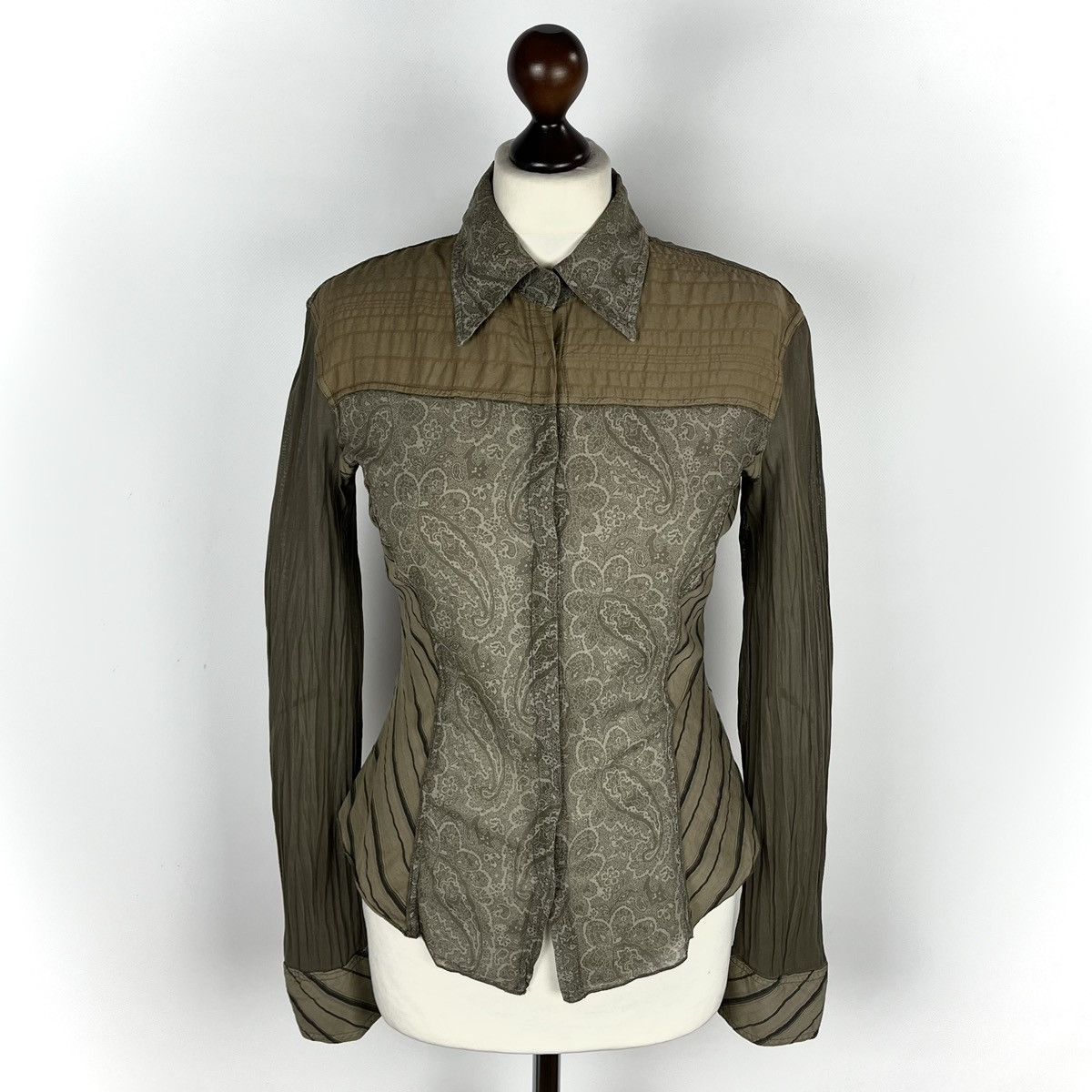Transit Avant Garde Transit Par-Such ladies button up shirt size 2 Size XS / US 0-2 / IT 36-38 - 2 Thumbnail