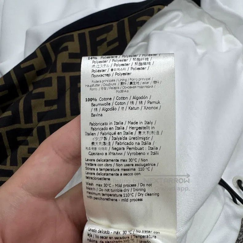 Fendi Fendi Monogram Patchwork Hoodie Size US XL / EU 56 / 4 - 4 Thumbnail