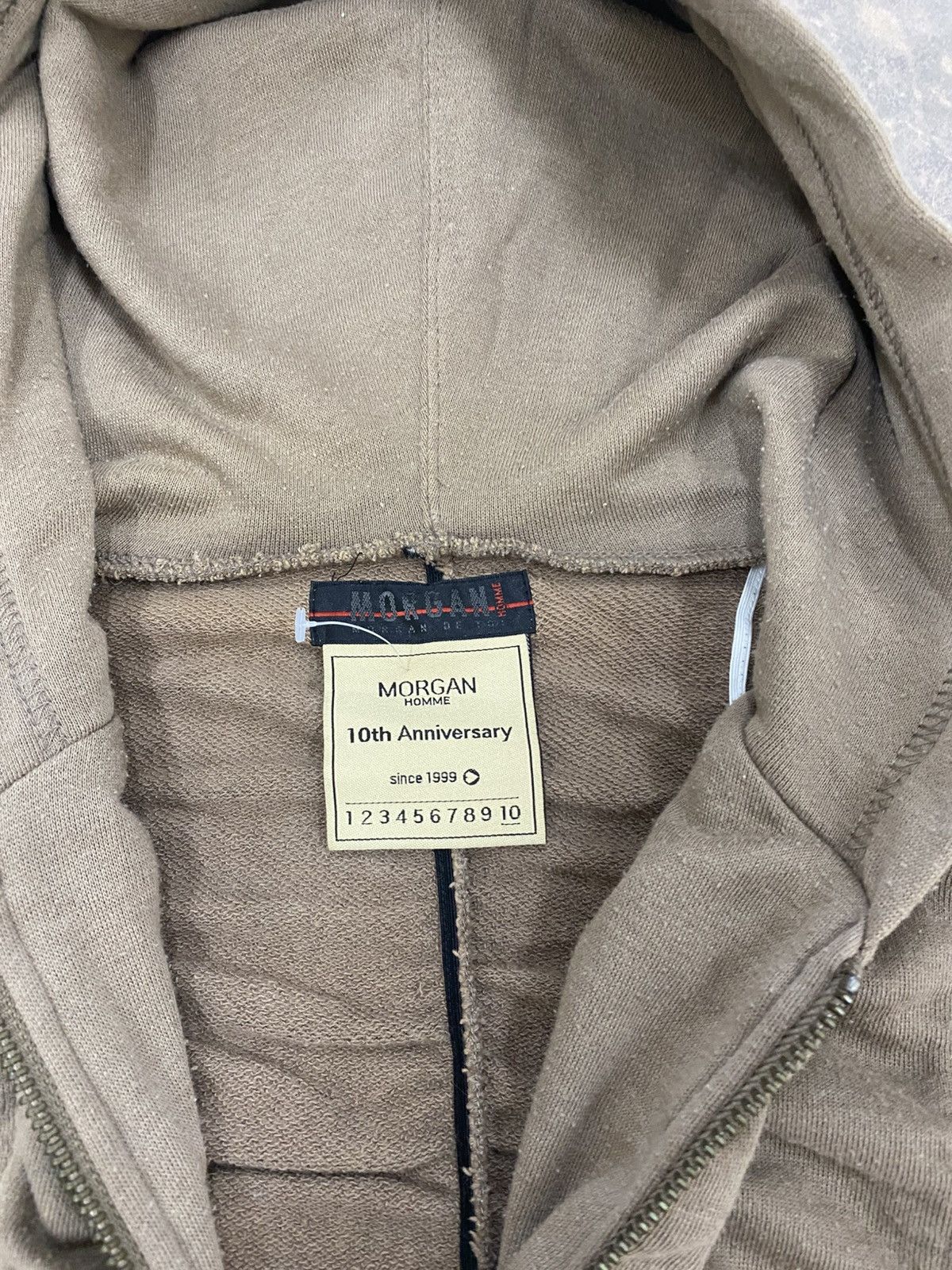 Le Grande Bleu (L.G.B.) Morgan Homme Unique Ribbon Hoodie Punk Grunge Lgb Pleats Size US S / EU 44-46 / 1 - 7 Thumbnail