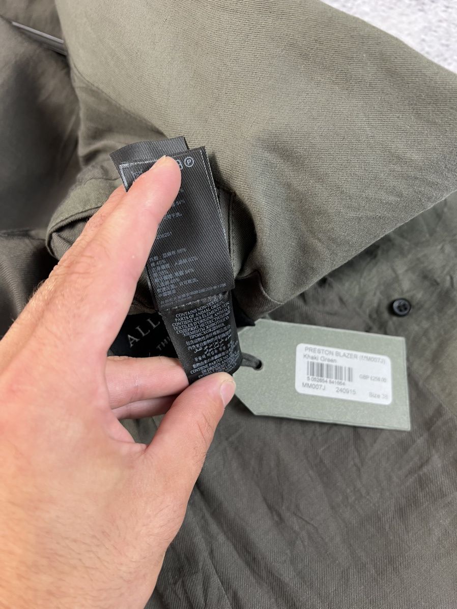 20471120 All saints Preston blazer jacket Size 38R - 9 Thumbnail