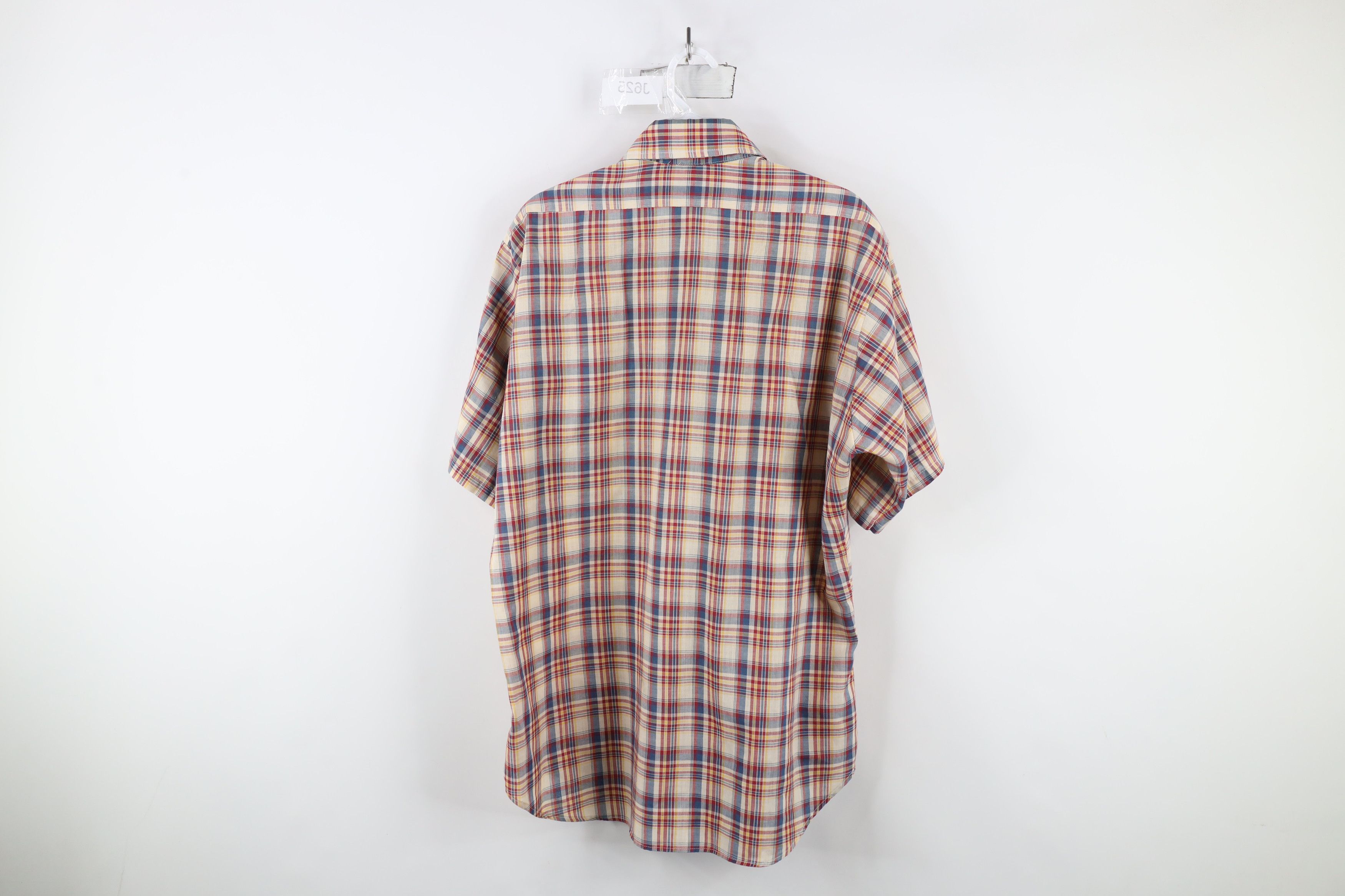 Vintage Vintage 70s Streetwear Plaid Western Button Shirt USA Size US L / EU 52-54 / 3 - 9 Thumbnail