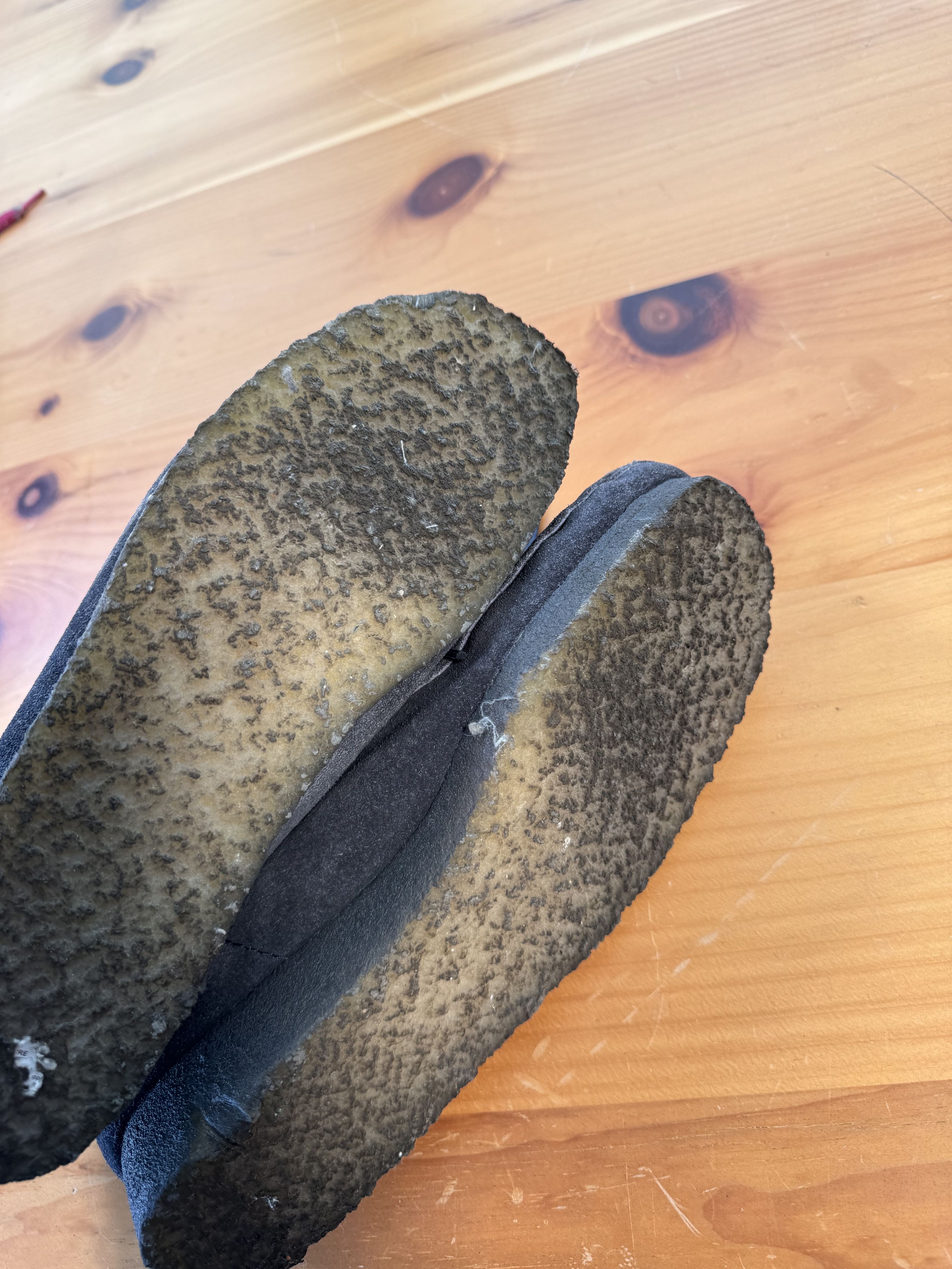 Clarks Clarks wallabees mid navy blue Size US 8 / EU 41 - 8 Thumbnail