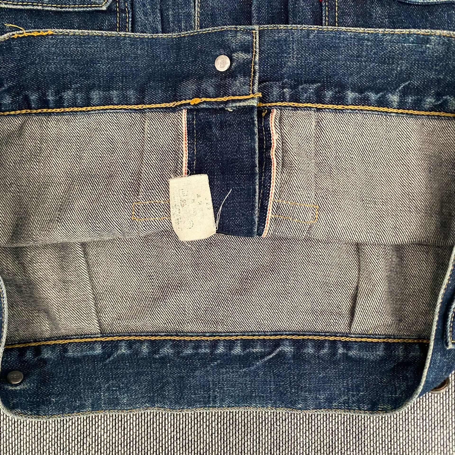 Levi's Vintage Clothing Levi's LVC 507xx J22 Japan Denim Jacket Size US XXS / EU 40 - 6 Thumbnail