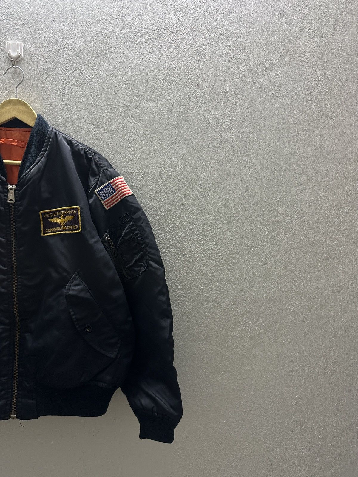 Vintage Vintage MA-1 Tomcat Flight Bomber Jacket Size US XL / EU 56 / 4 - 5 Thumbnail