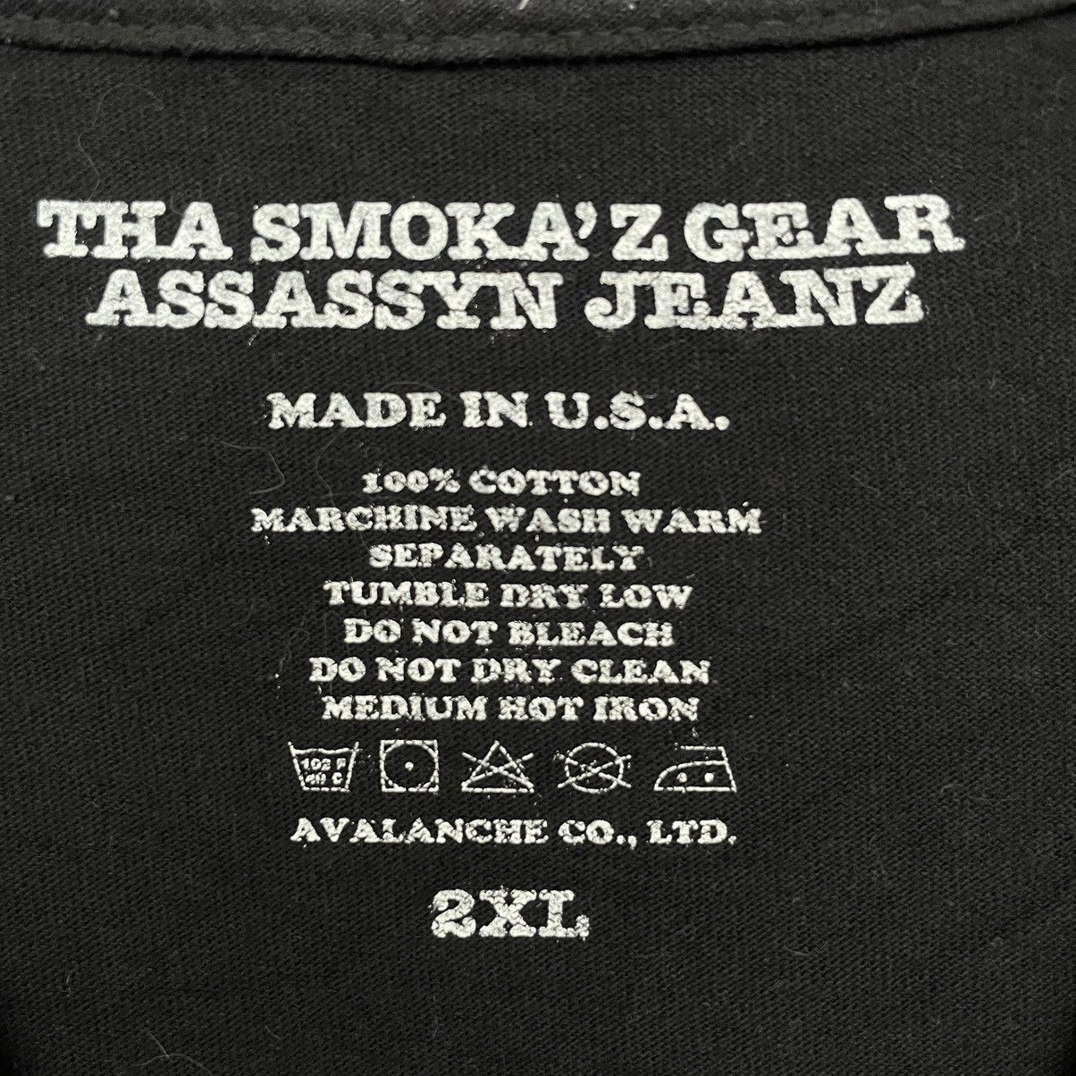 Rap Tees × The Simpsons ASSASSYN JEANZ x Bart Simpsons Smoke Weed T Shirt Size US XL / EU 56 / 4 - 3 Thumbnail