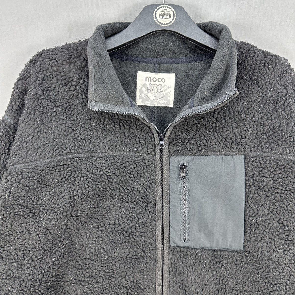 Japanese Brand Moco Boa Sherpa Zipper Jacket Outdoor Winter Size US M / EU 48-50 / 2 - 7 Thumbnail