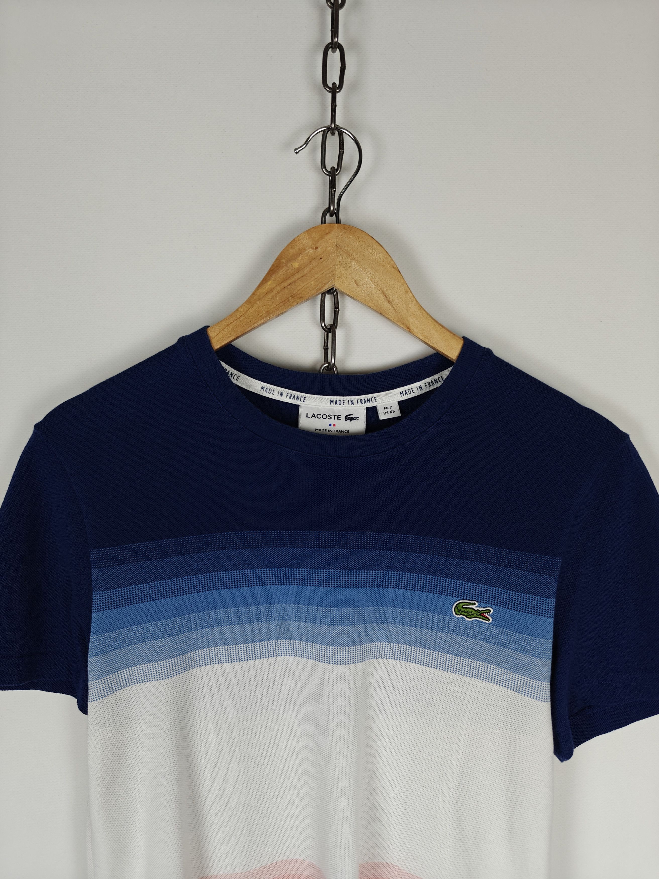 Lacoste Lacoste T-Shirt Crewneck France size XS Size US XS / EU 42 / 0 - 2 Thumbnail