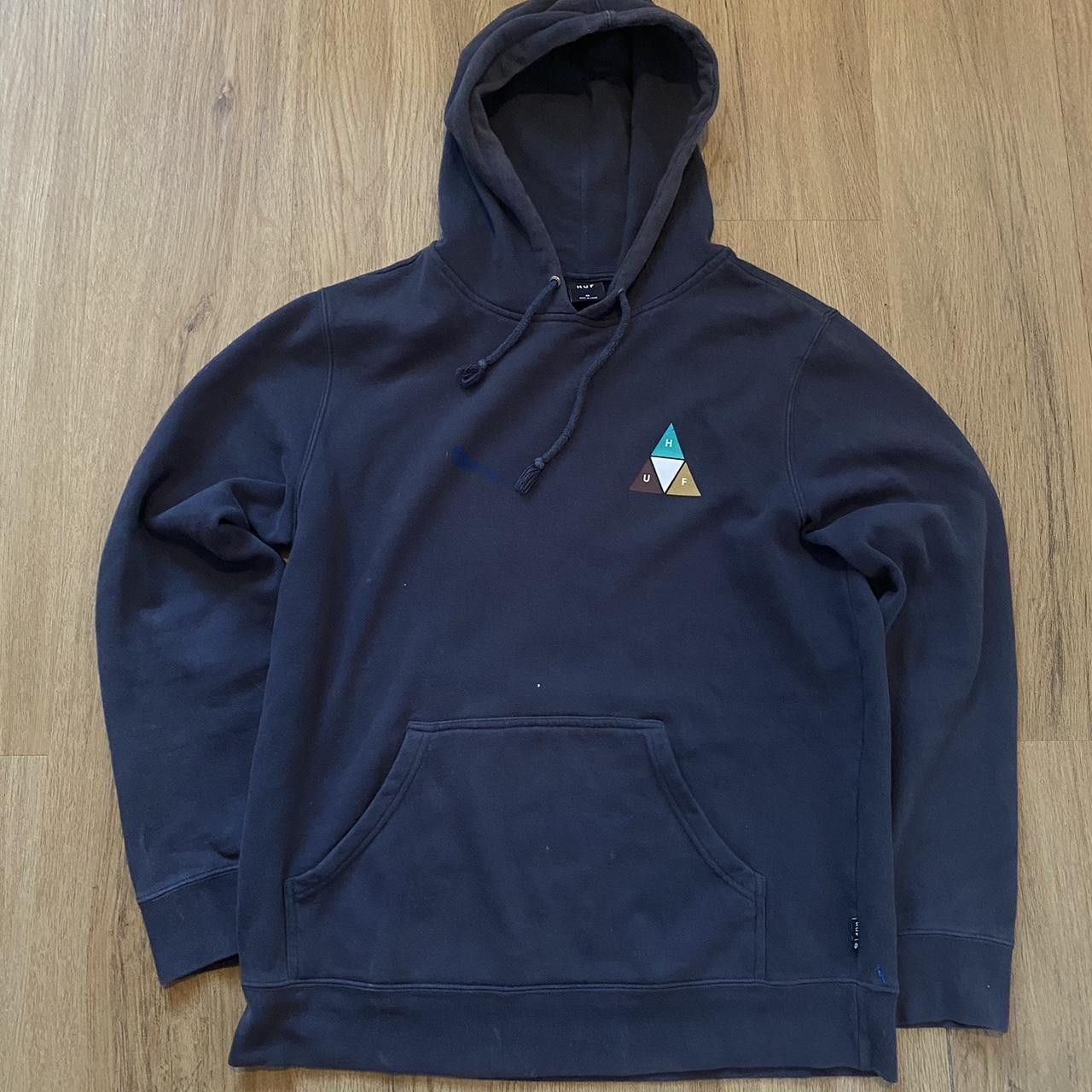 Huf HUF navy and multi-coloured hoodie Size US M / EU 48-50 / 2 - 2 Thumbnail
