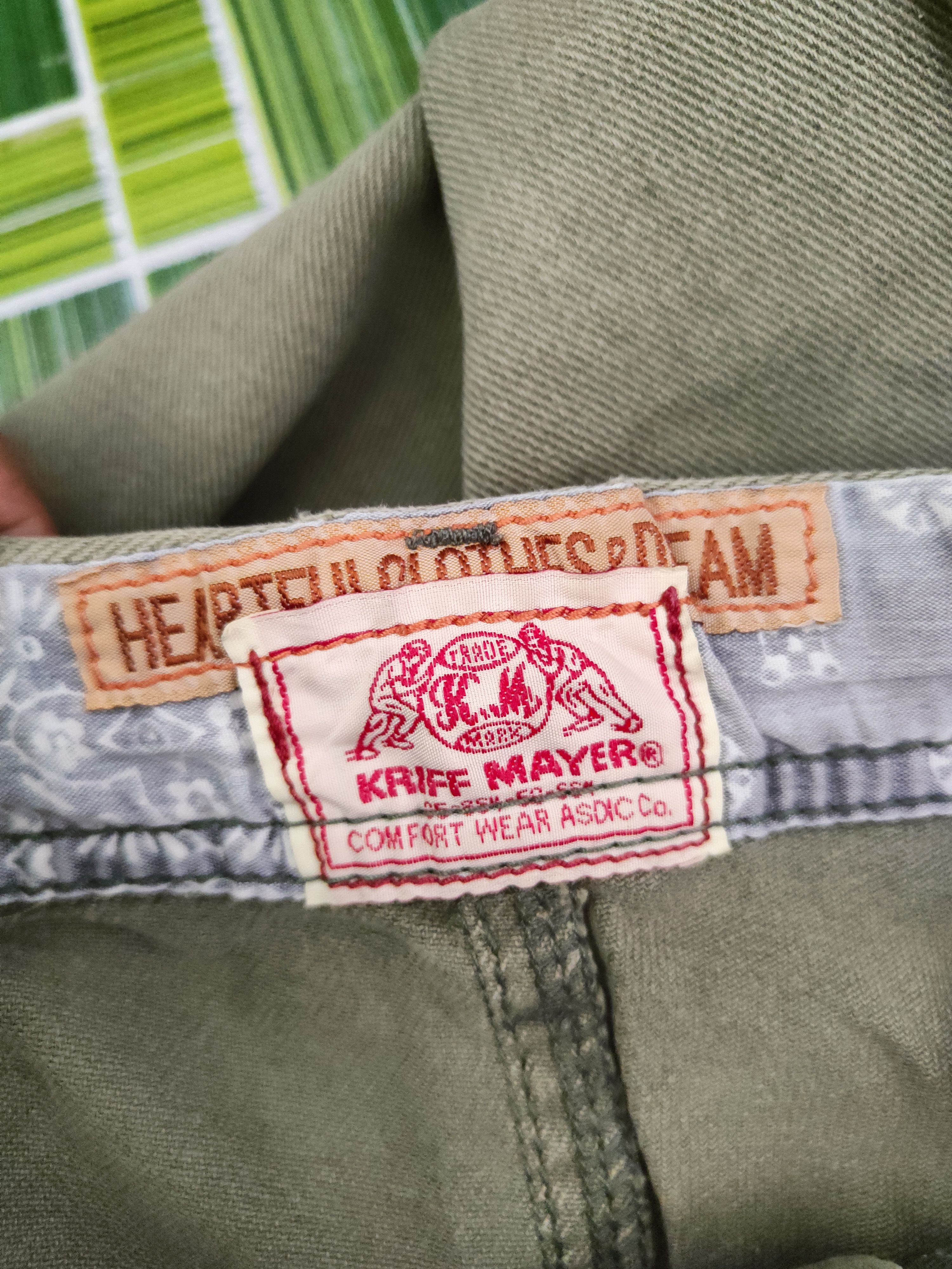 Japanese Brand DL Kriff Mayer Army Green Multipocket Casual Pants #46-214 Size US 32 / EU 48 - 14 Thumbnail