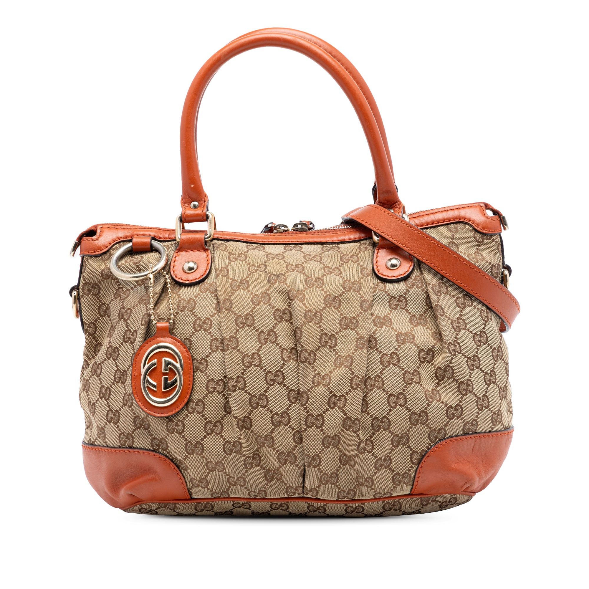 Gucci GG Canvas Sukey Satchel Size ONE SIZE - 1 Thumbnail