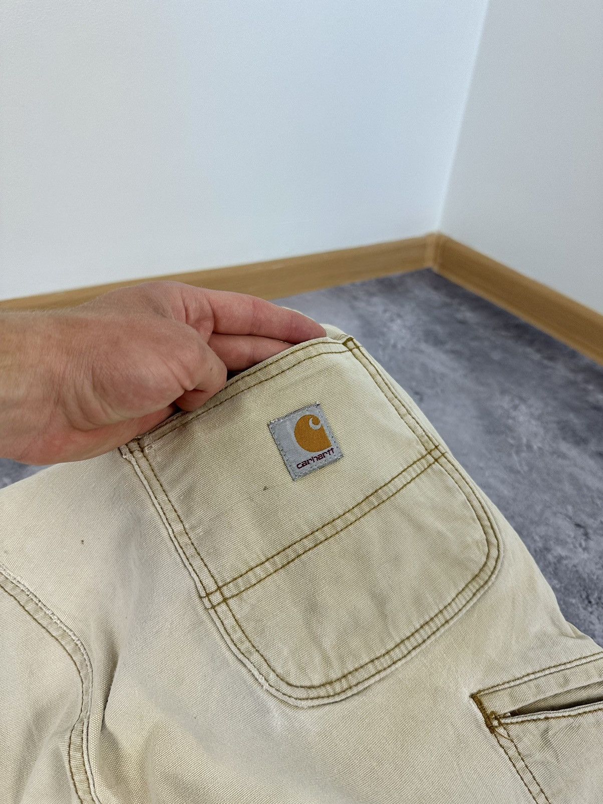 Carhartt Vintage Carhartt Double Knee Cargo Distressed USA Work Pants Size US 40 / EU 56 - 12 Thumbnail