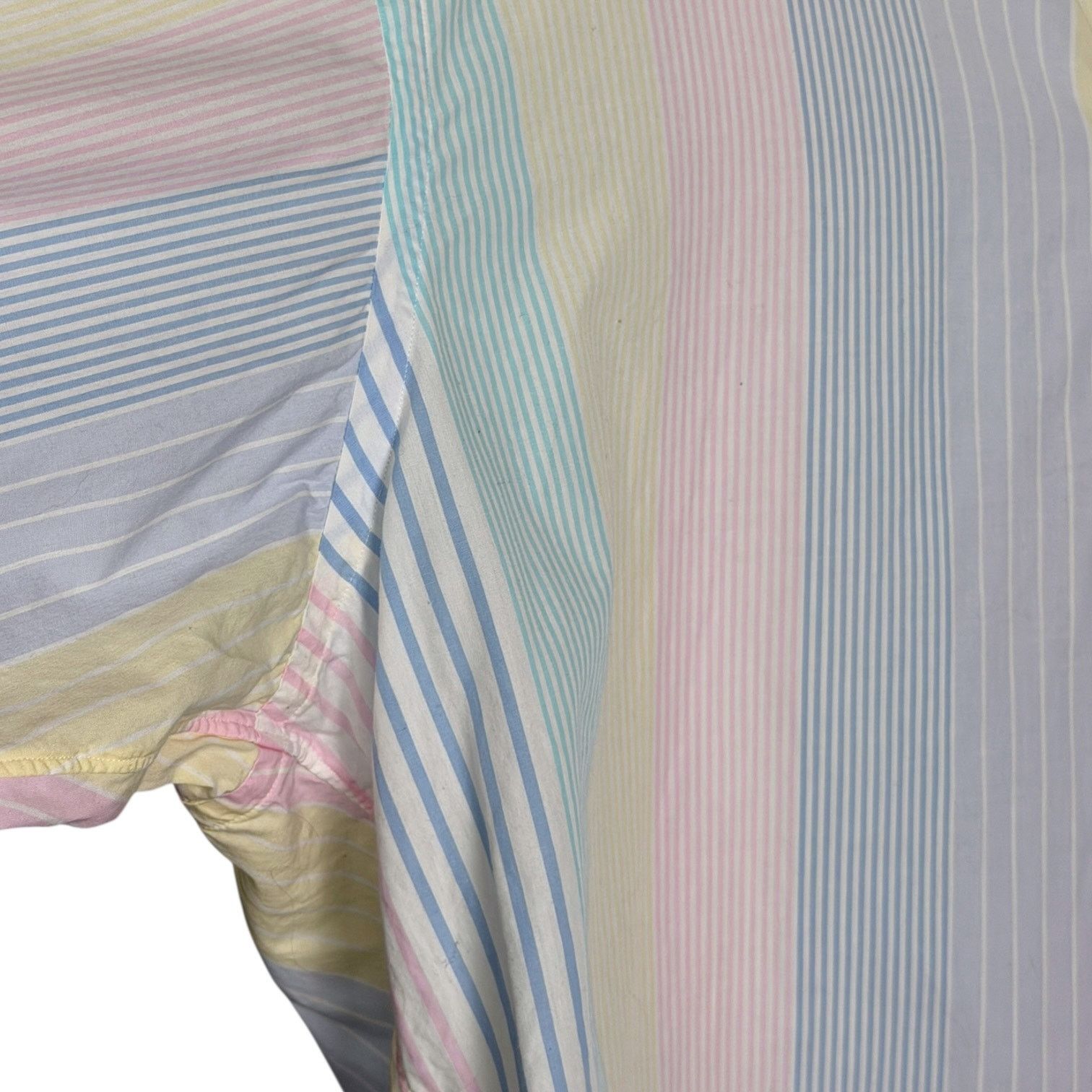 Polo Ralph Lauren 90s Polo Ralph Lauren Multi Stripe Pastel L/S Golf Emblem XL Size US XL / EU 56 / 4 - 6 Thumbnail