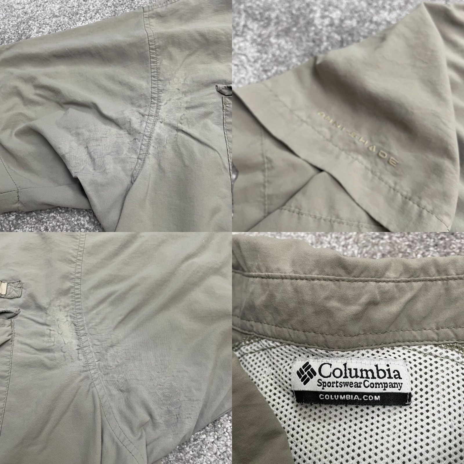 Vintage Columbia PFG Omni Shade Shirt Mens 2XL Brown Button Down Short Sleeve Fishing Size US XXL / EU 58 / 5 - 8 Thumbnail