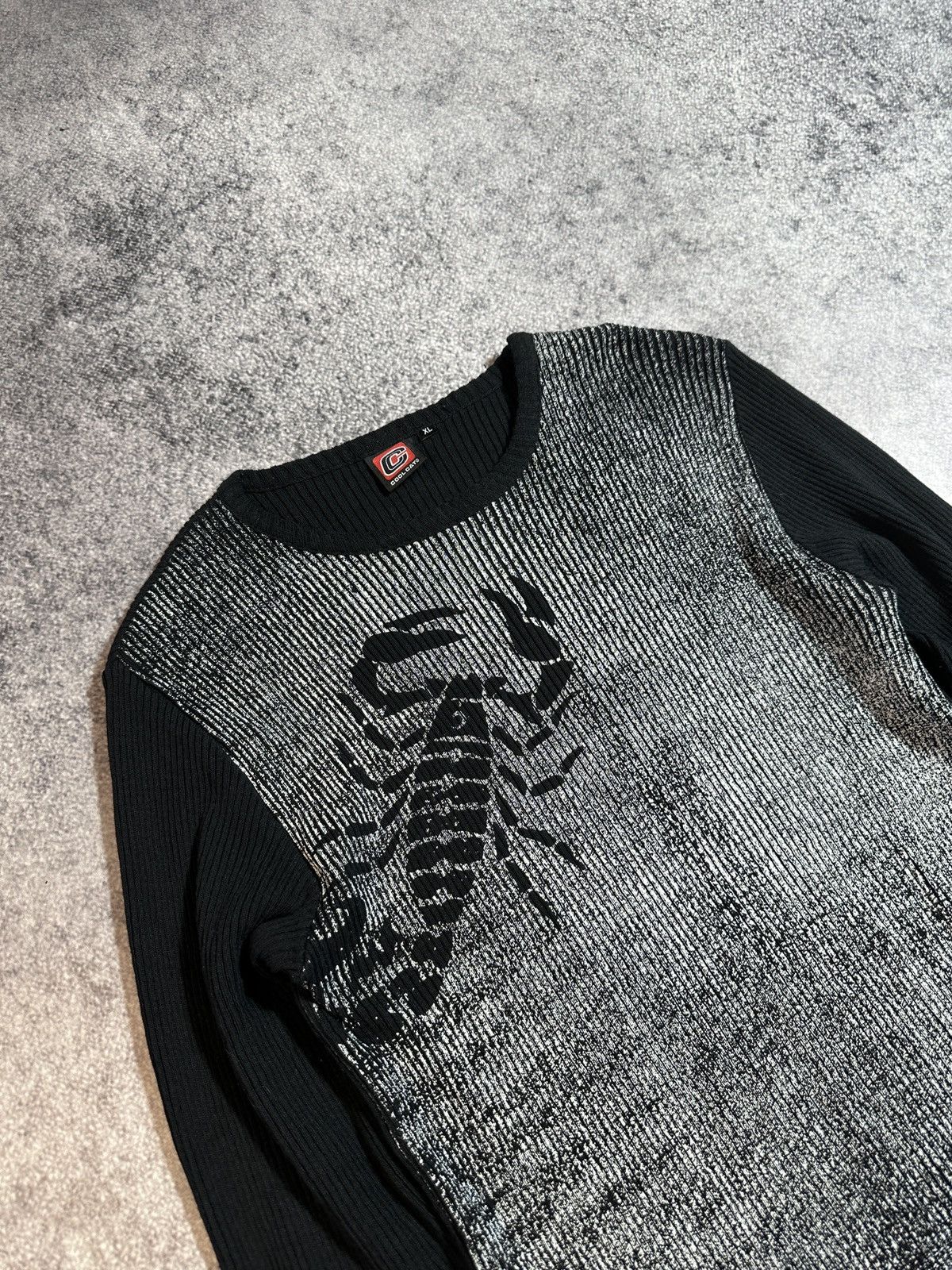 Other CoolCat Sweater Scorpion Logo Avant Garde Alt Style Opium XL Size US XL / EU 56 / 4 - 2 Thumbnail