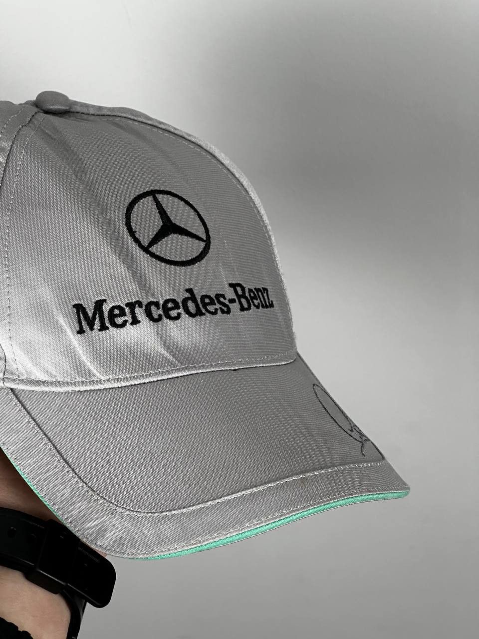 Mercedes-Benz Vintage Puma Mercedes Benz Lewis Hamilton Racing Cap Size ONE SIZE - 4 Thumbnail