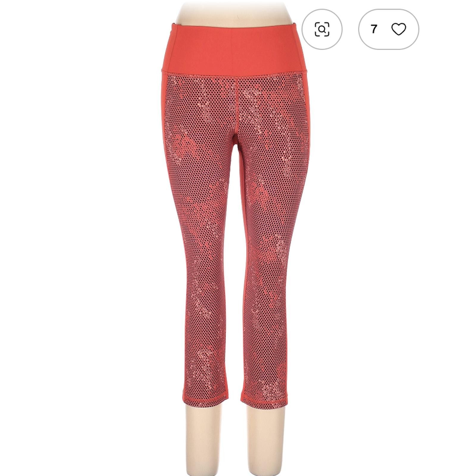 Under Armour Under Armour Red Orange Active Pants Size L Size ONE SIZE - 1 Thumbnail