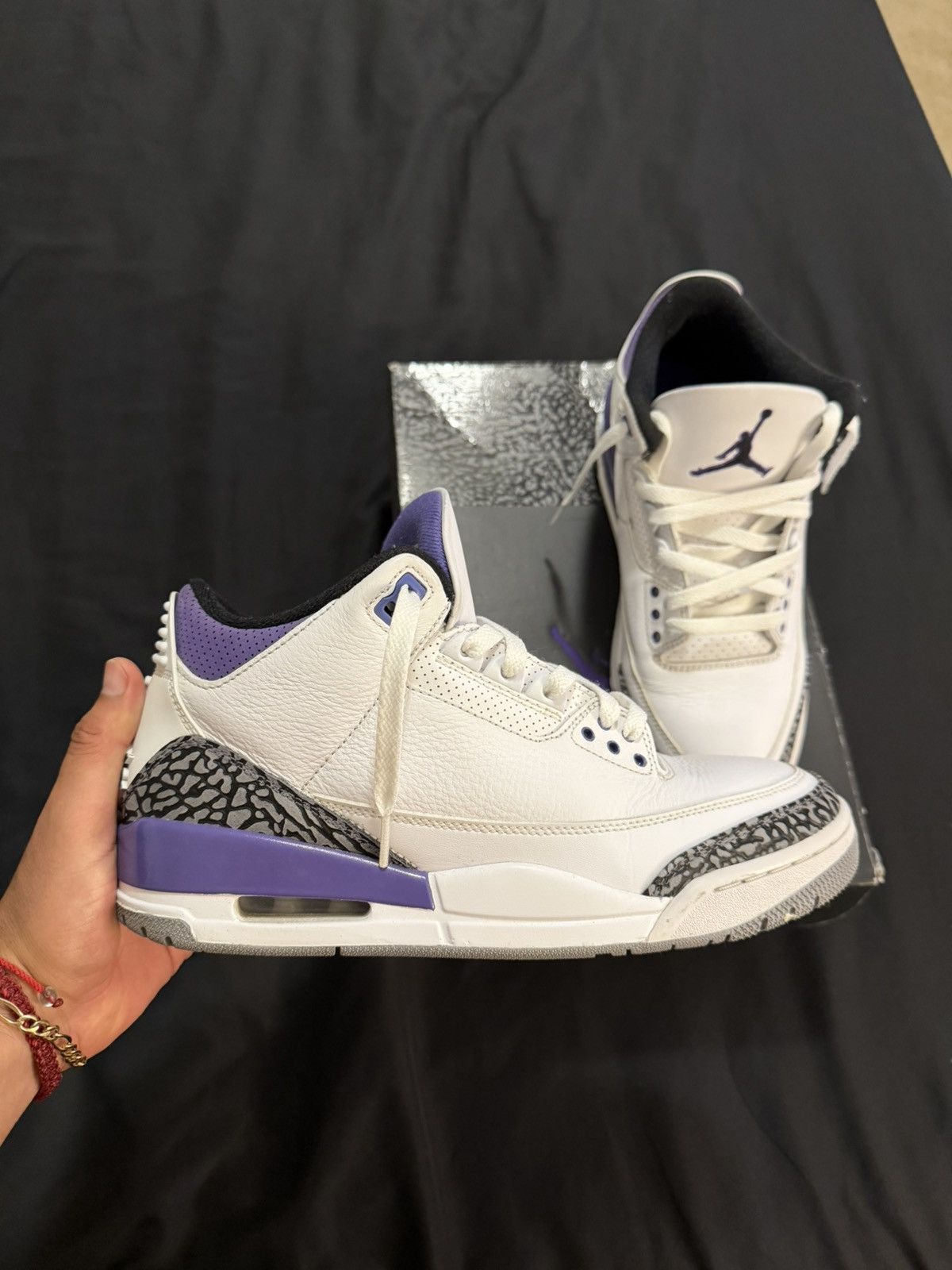 Jordan Brand Air Jordan 3 Retro Dark Iris Size US 9 / EU 42 - 2 Thumbnail