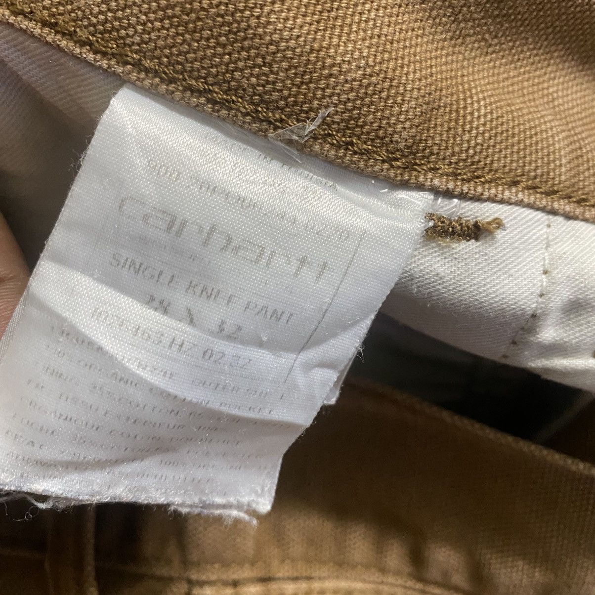Carhartt Wip Carhartt Wip Single Knee Dungaree Carpenter Pants Size US 28 / EU 44 - 19 Thumbnail