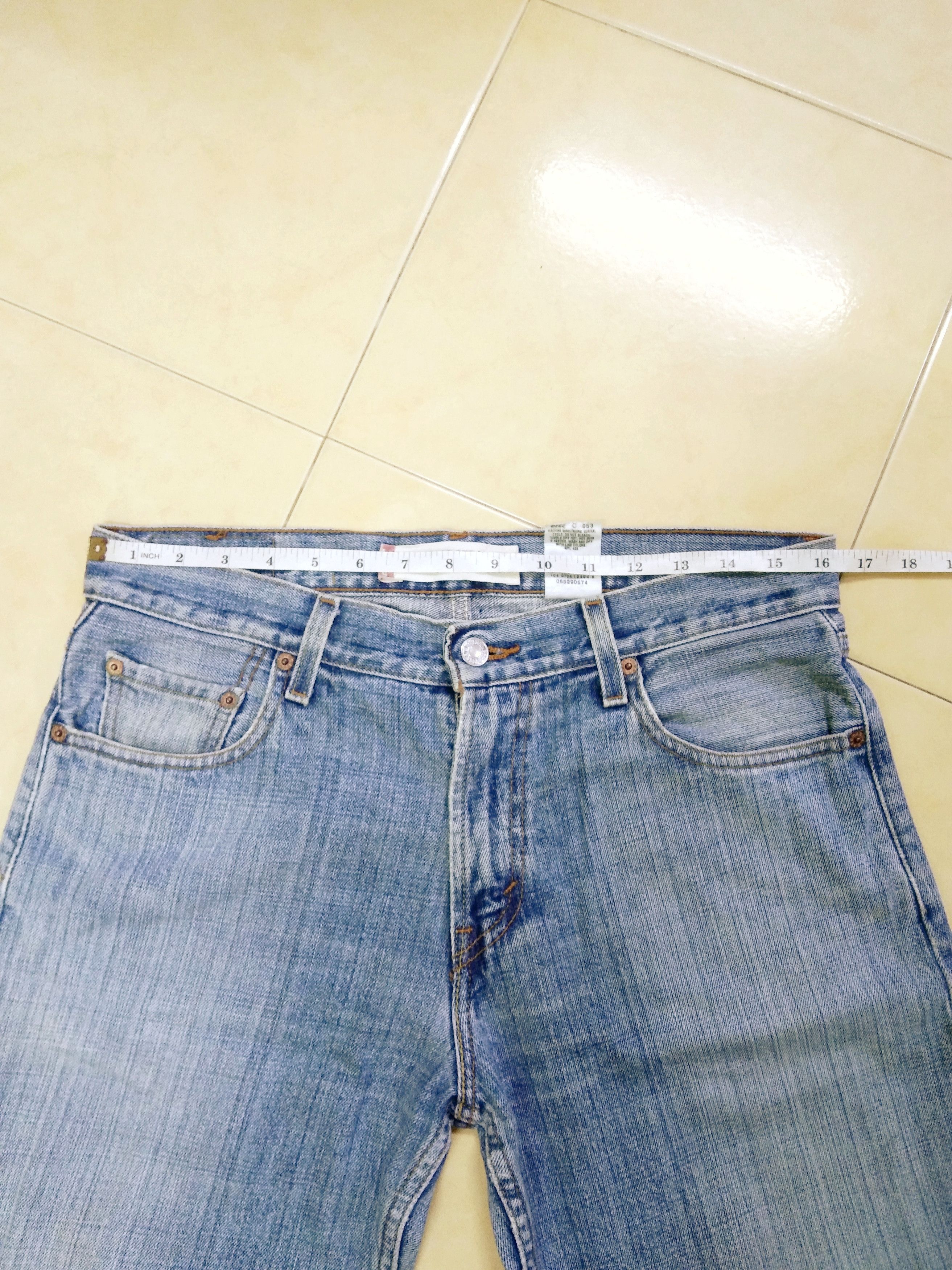 Levi's Vintage Levi's Jeans 529 Straight Leg Blue Wash Denim 32x32 Size US 32 / EU 48 - 4 Thumbnail