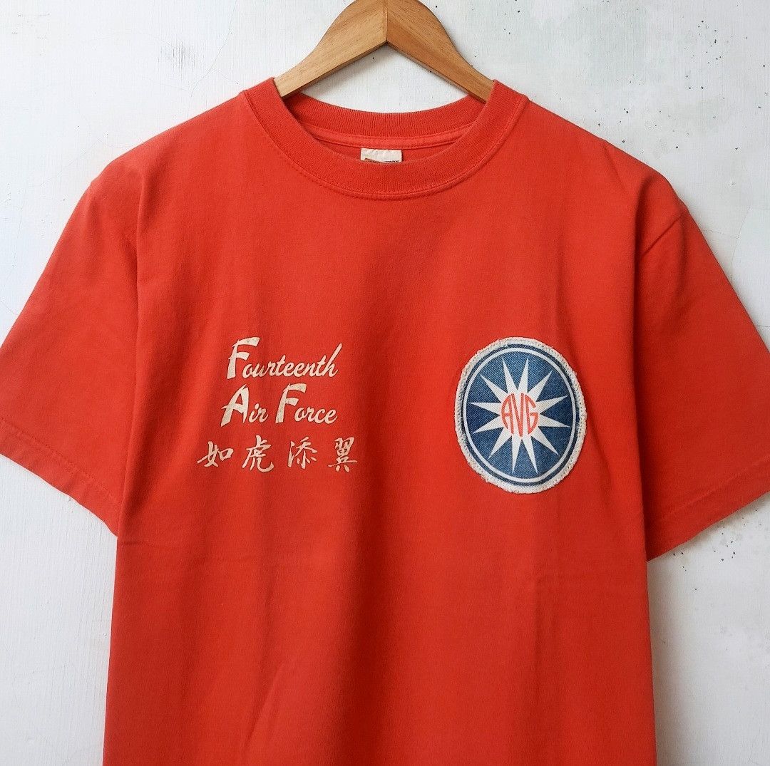 Buzz Rickson's × Vintage Vtg Buzz Ricksons 23rd Fighter Tshirt Size US S / EU 44-46 / 1 - 4 Thumbnail
