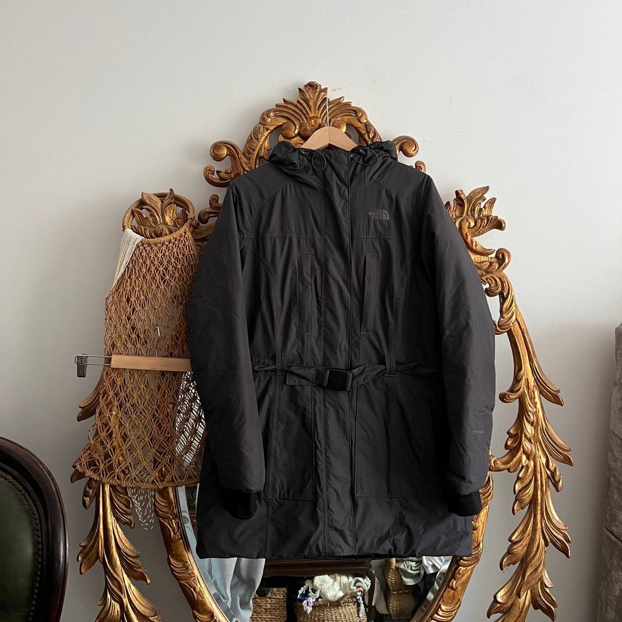 The North Face The North Face Hyvent Women's Brown Down Parka Jacket Sz L Size L / US 10 / IT 46 - 1 Thumbnail