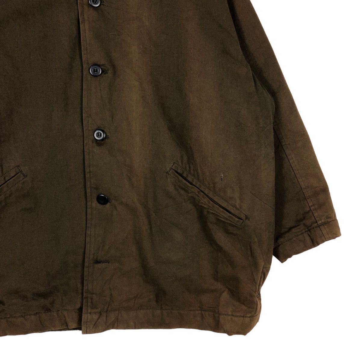 Japanese Brand 📌SUN FADED WORK JACKET DUCK CANVAS HAKKA JAPAN ISSEY MIYAKE Size US L / EU 52-54 / 3 - 12 Thumbnail