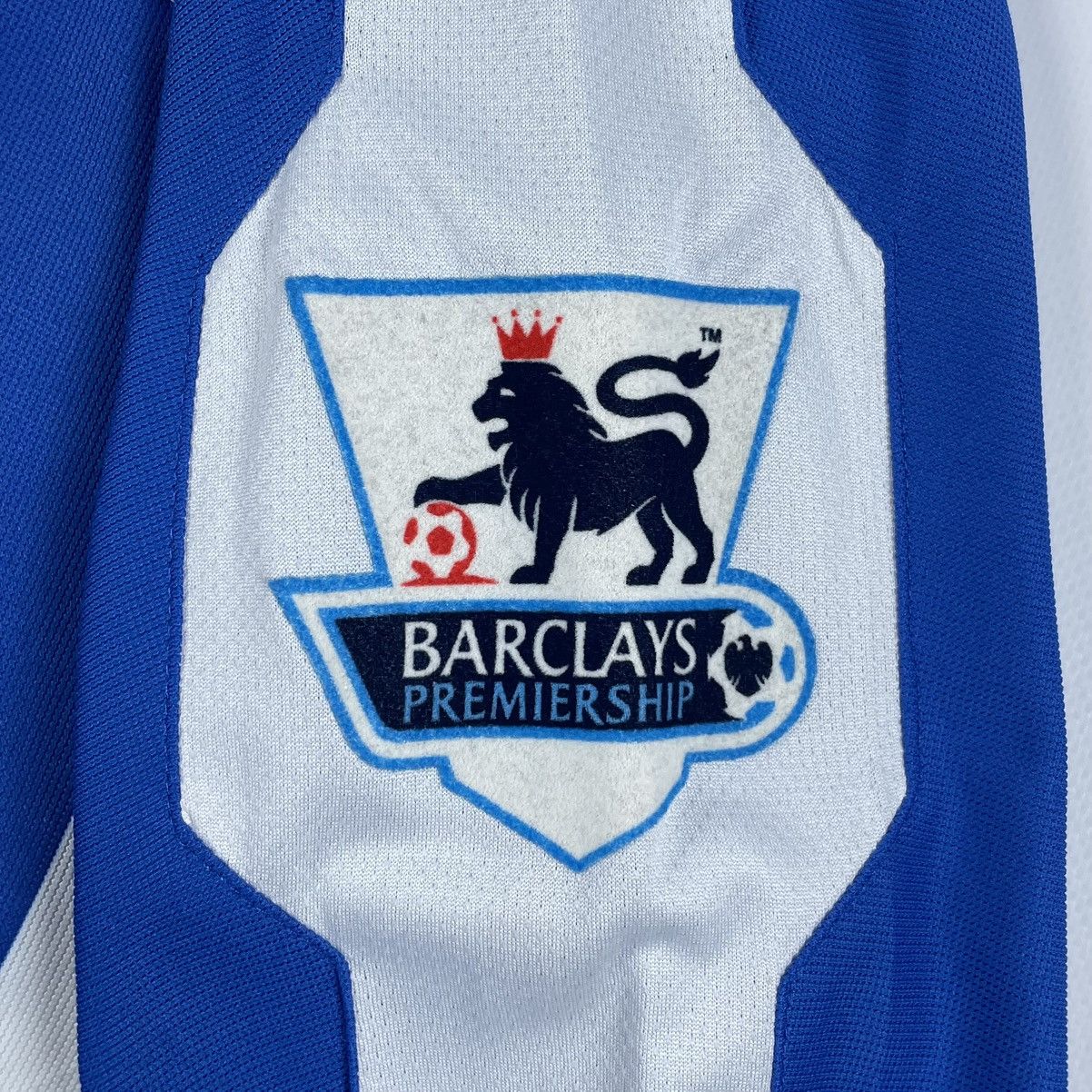 Vintage Wigan Athletic JJB Lee Henry McCulloch #11 Soccer Longsleev Size US XL / EU 56 / 4 - 13 Thumbnail