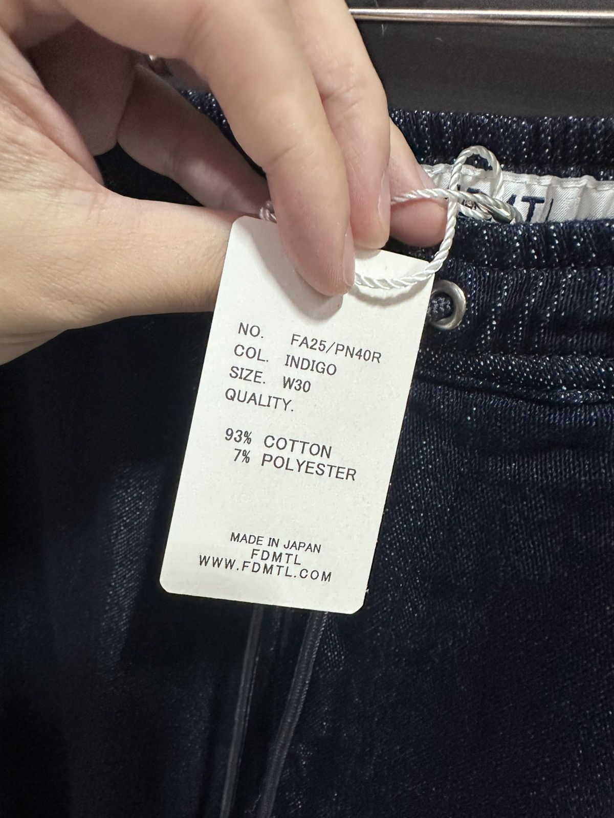 FDMTL Fdmtl Hakama pants Rinse Size US 32 / EU 48 - 4 Thumbnail