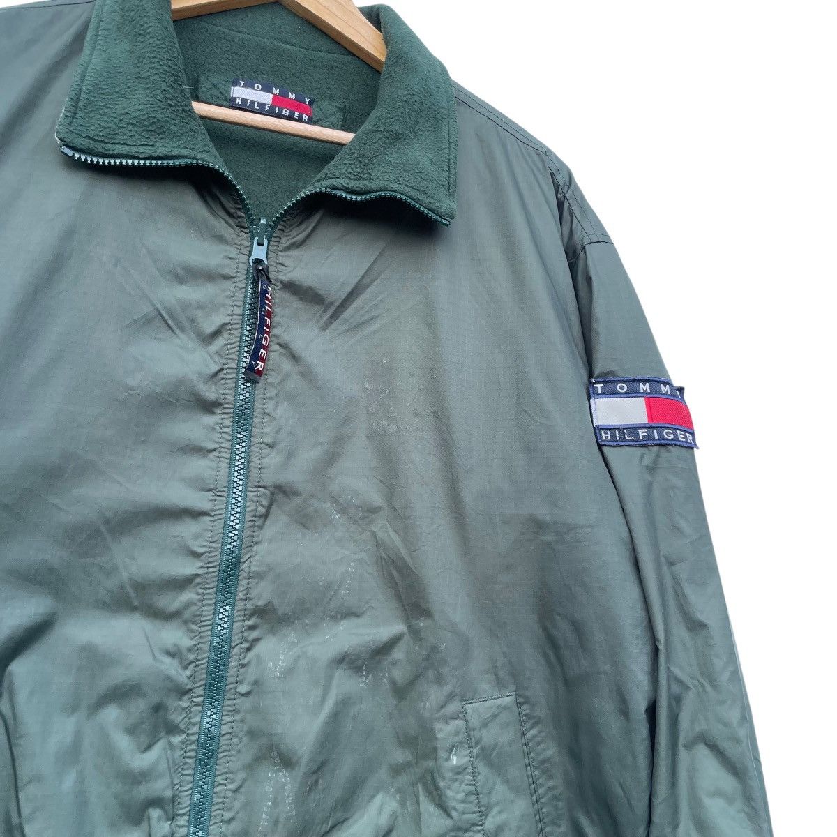 Tommy Hilfiger × Vintage 💥Vintage Tommy Hilfiger Golf Reversible Jacket Size US M / EU 48-50 / 2 - 8 Thumbnail