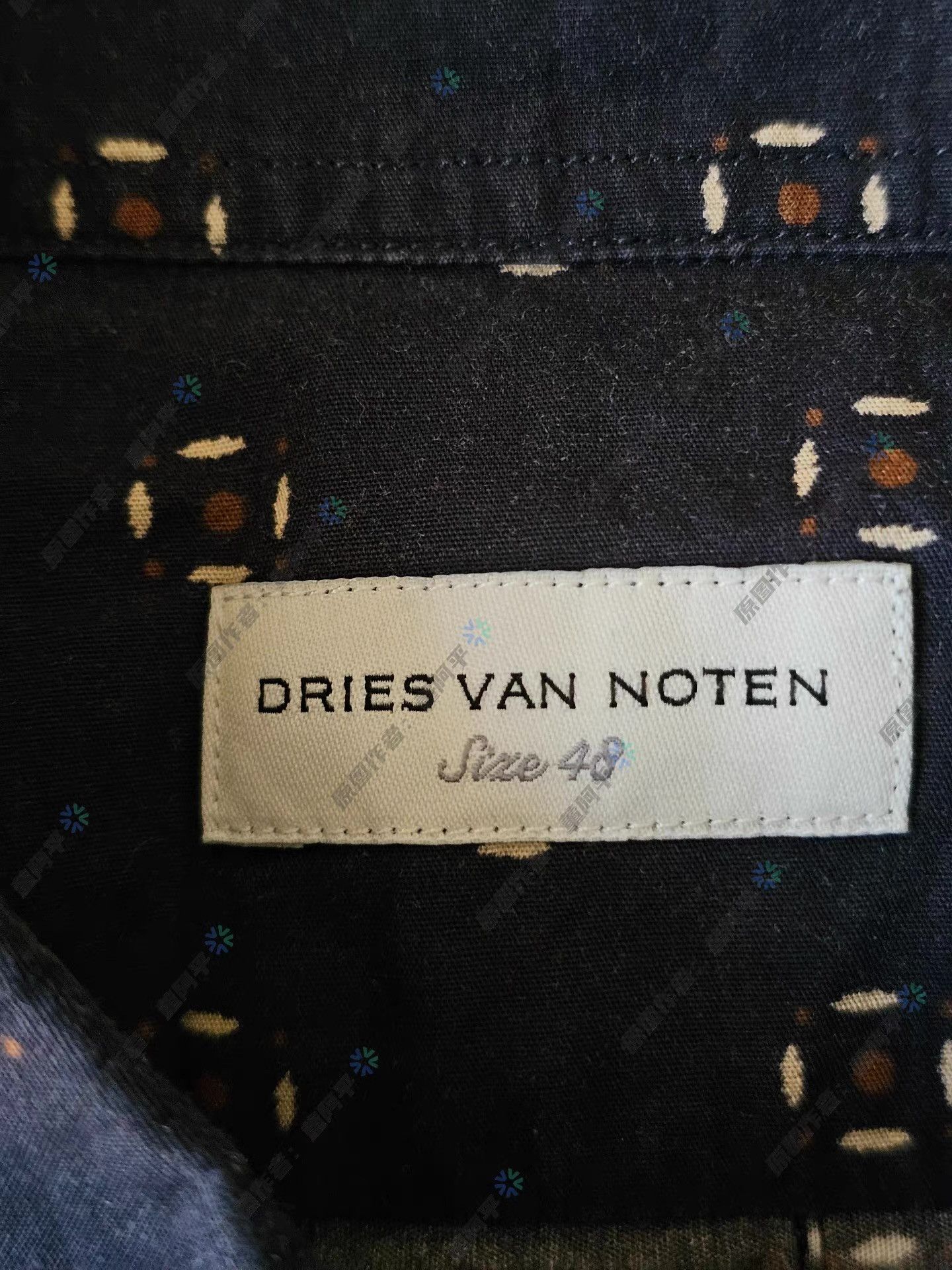 Dries Van Noten Dries Van Noten Short Sleeve Shirt Q4 Size US M / EU 48-50 / 2 - 6 Thumbnail