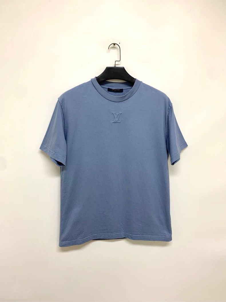 Louis Vuitton Louis Vuitton Haze Blue Short Sleeve T-shirt 2503-Nextarro Size US L / EU 52-54 / 3 - 1 Thumbnail