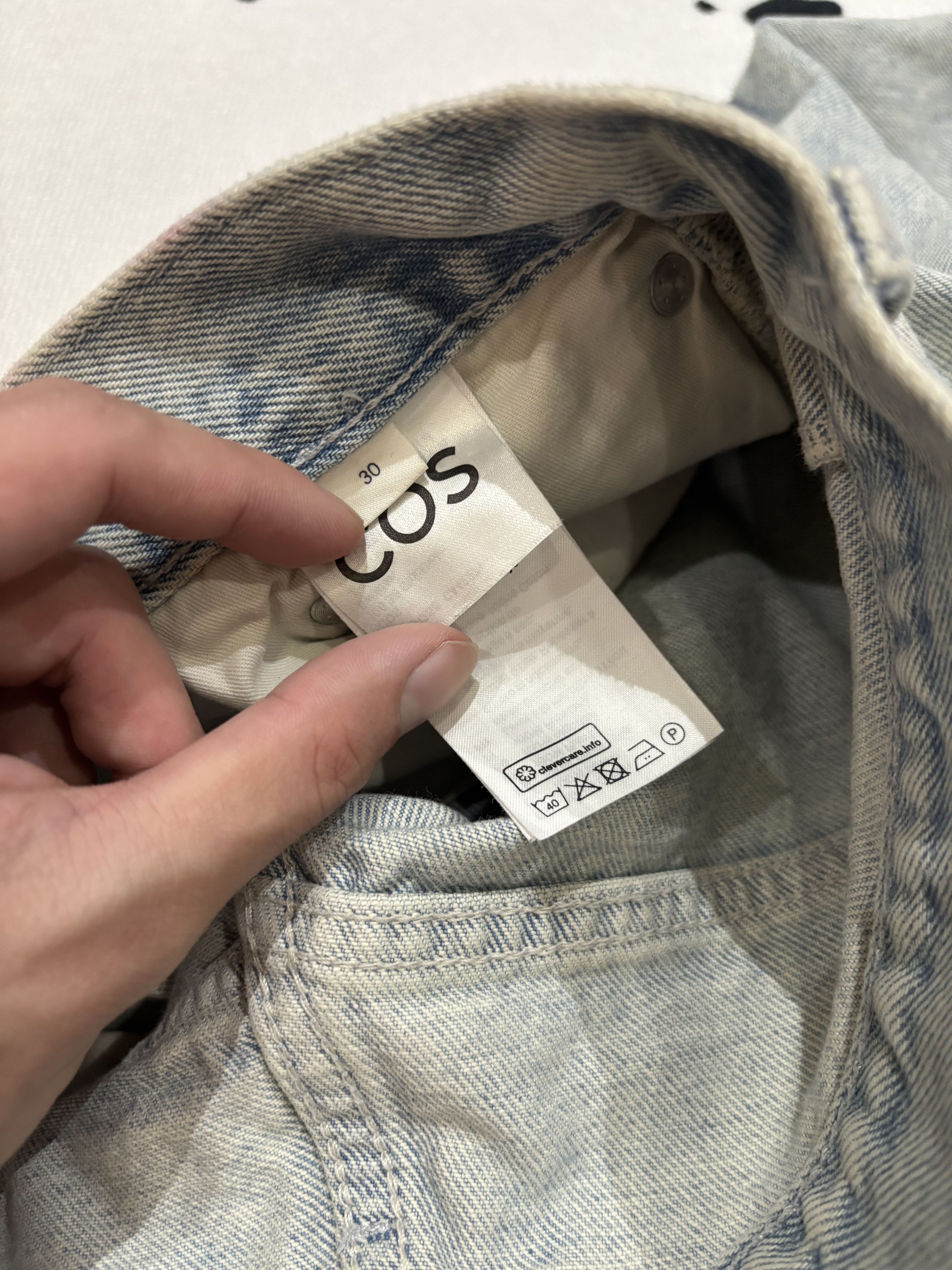 Cos Cos Twisted Barrel Leg Jeans Size US 30 / EU 46 - 5 Thumbnail