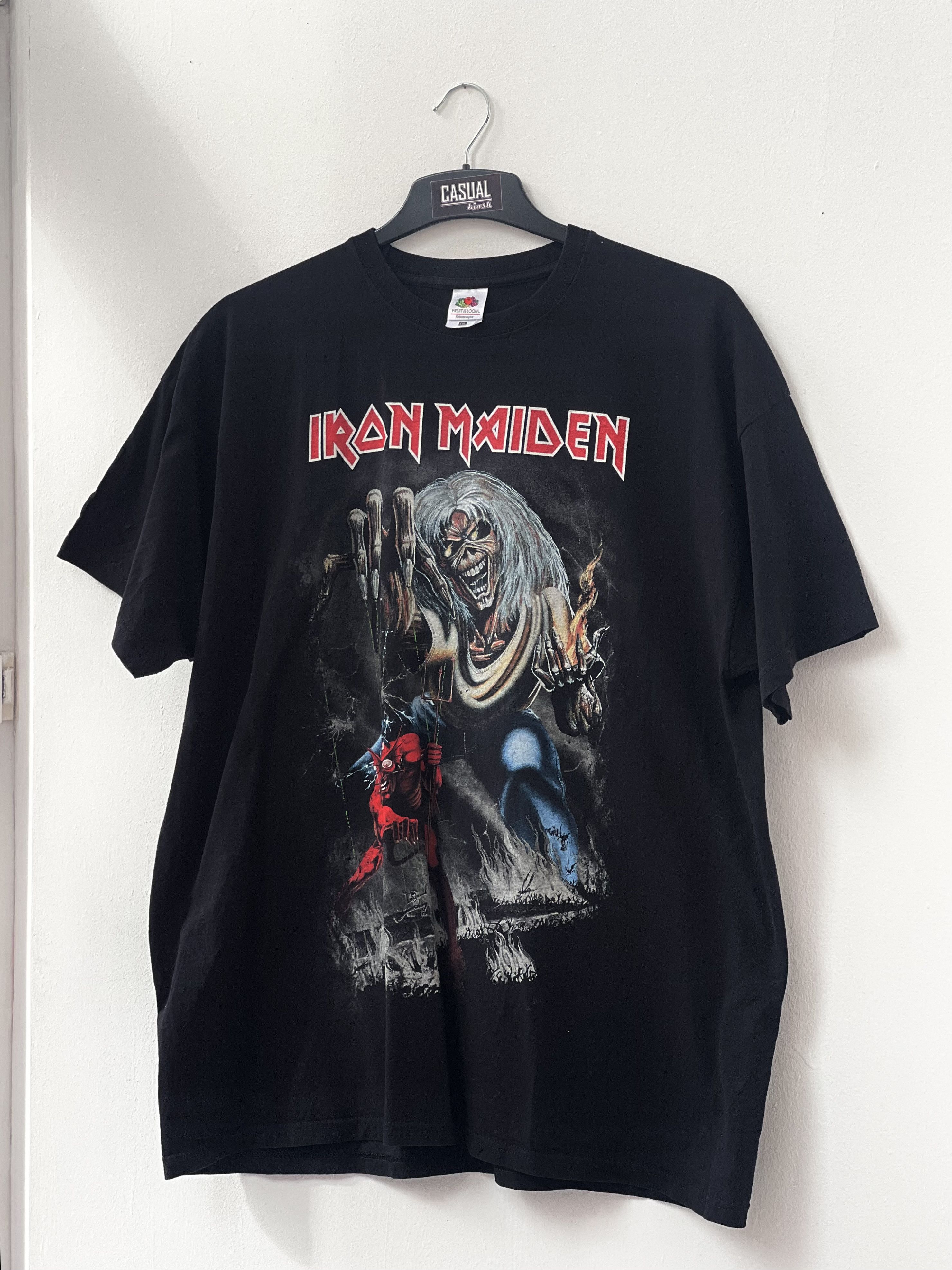 Band Tees × Fruit Of The Loom × Iron Maiden Fruit of The Loom x Iron Maiden vintage t-shirt Tour 2010 Size US XXL / EU 58 / 5 - 1 Thumbnail