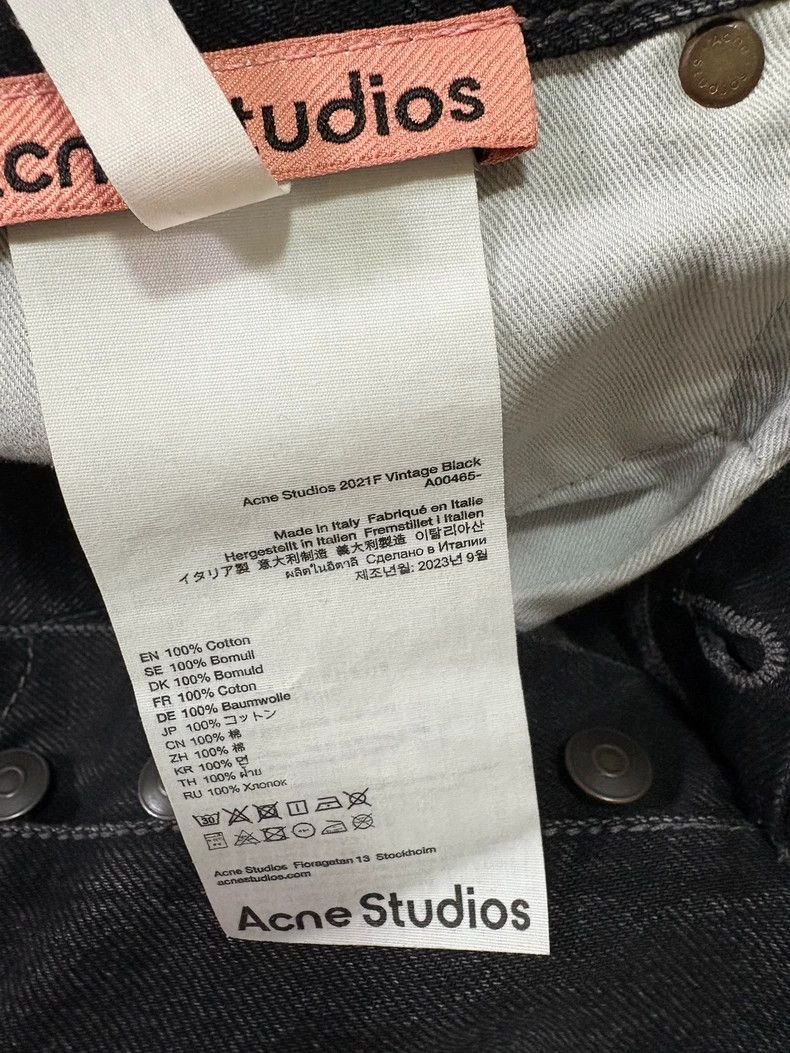 Acne Studios acne studios 2021 balck jeans Size US 30 / EU 46 - 6 Thumbnail