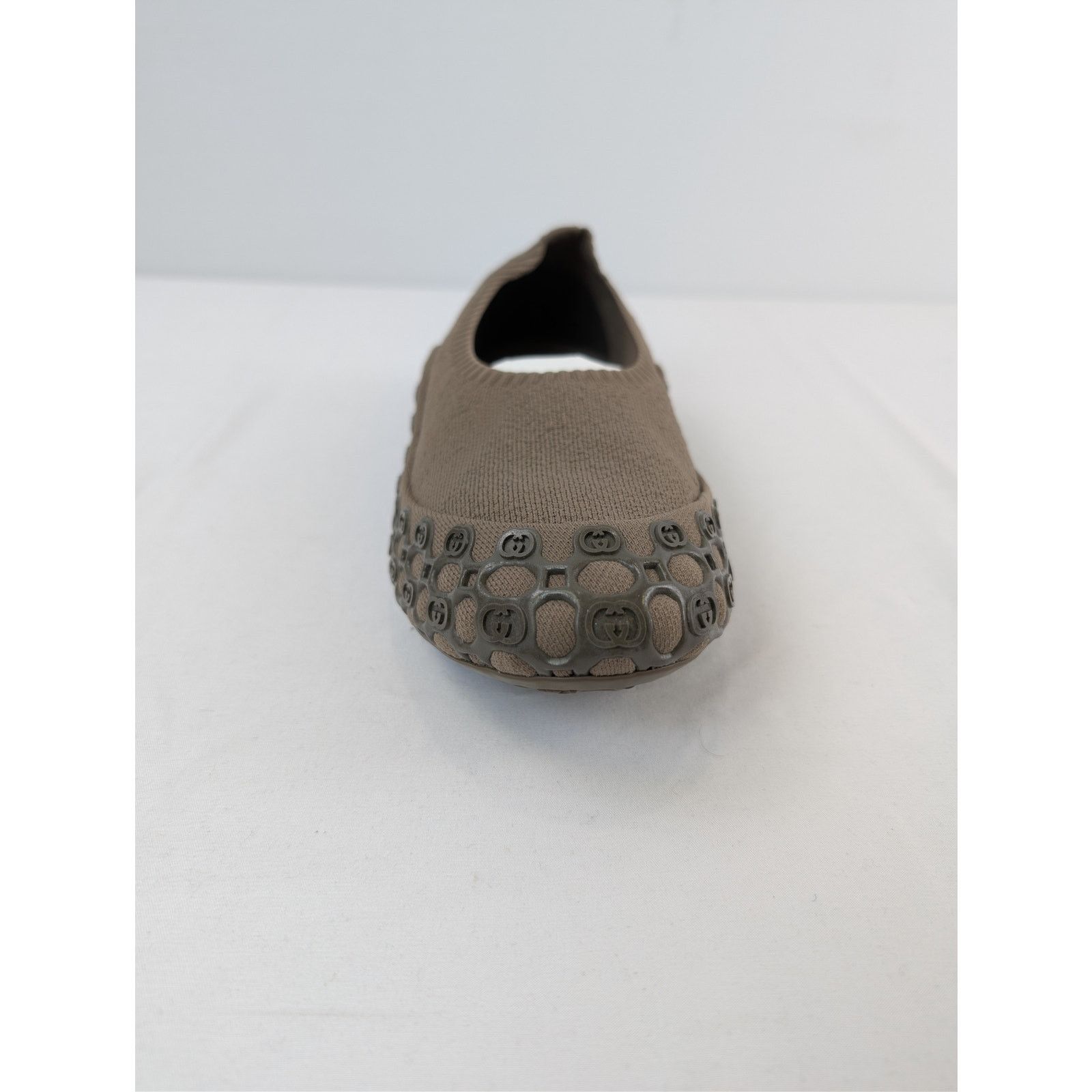 Gucci o1rshd1 Elastic Fabric Monogram Sneakers in Green Size US 10 / EU 43 - 14 Thumbnail